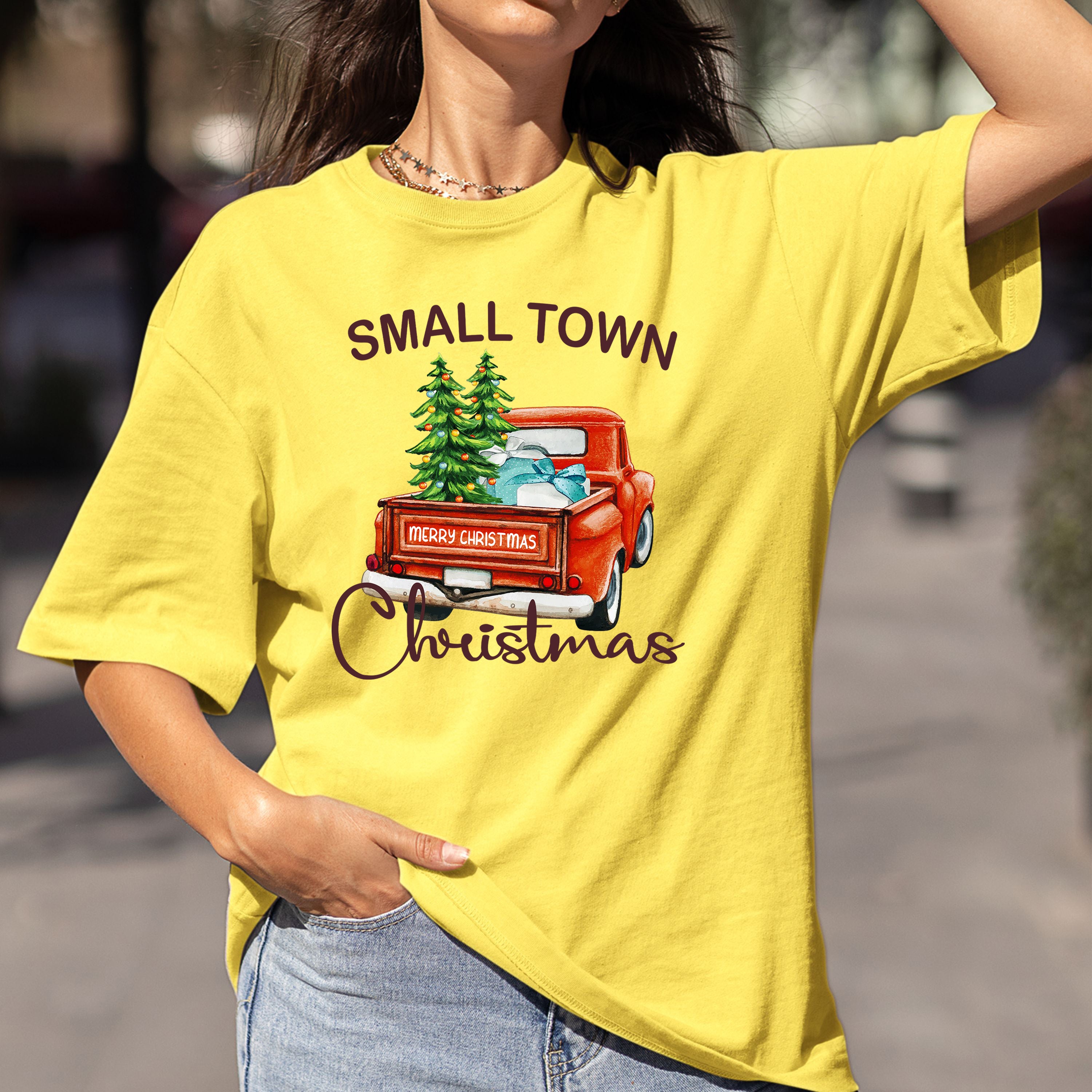 Small Town Christmas - Bella Canvas