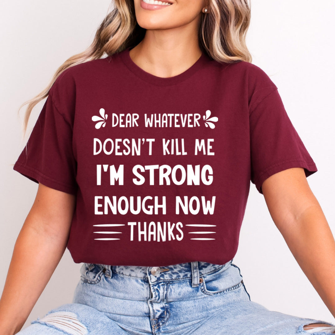 I'm Strong Enough Now - Bella canvas