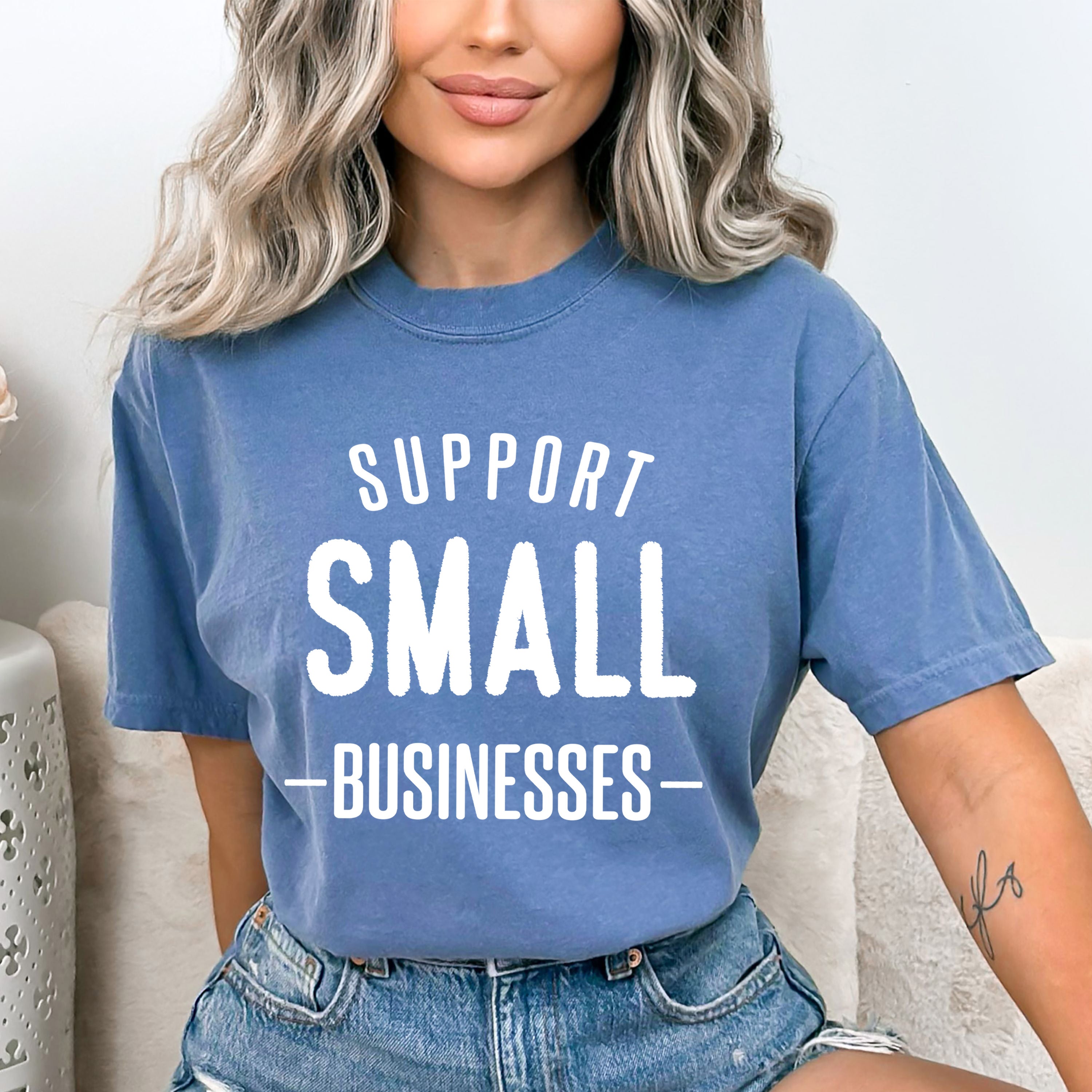 support small business - Bella Canvas T-Shirt