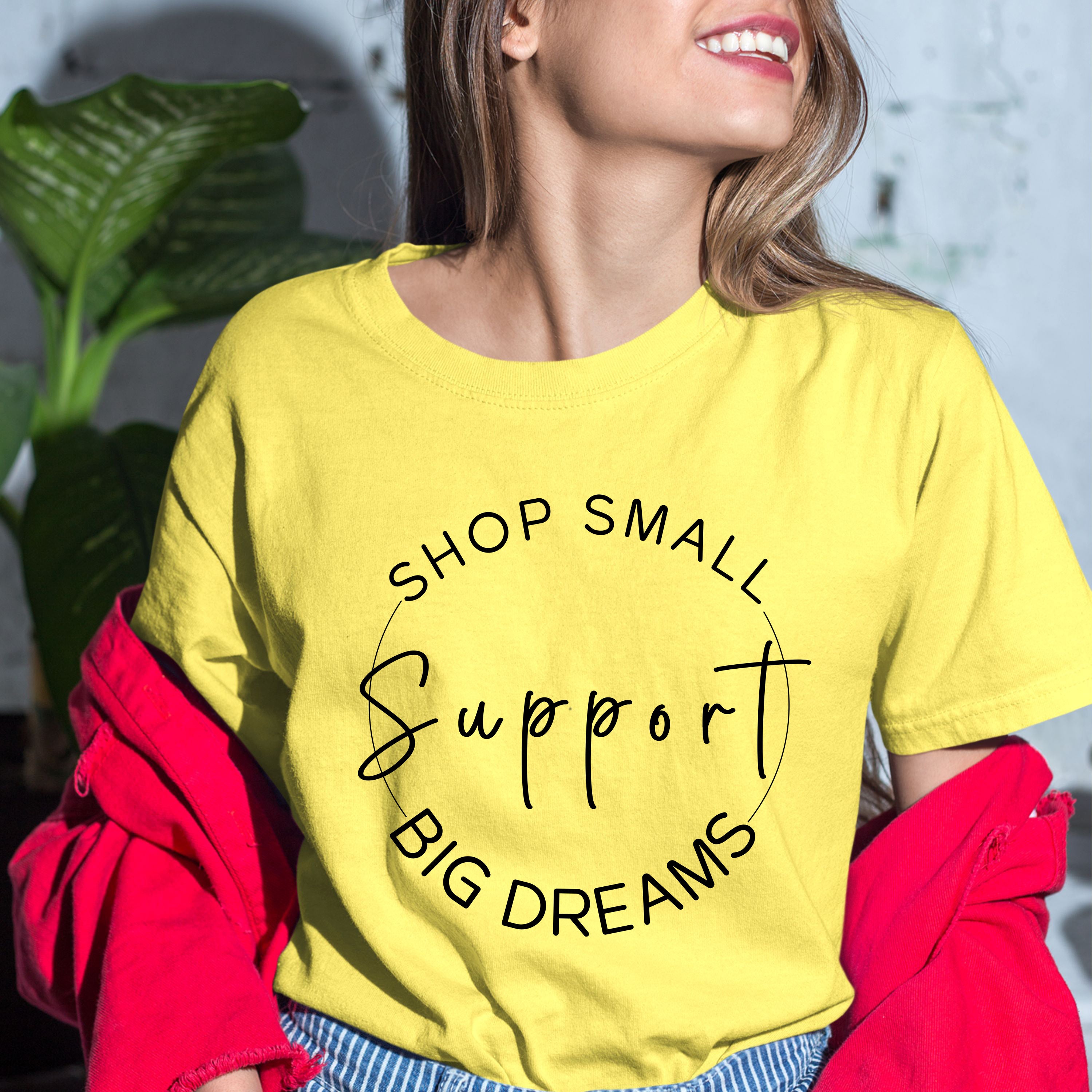 Support Big  Dreams - Bella Canvas T-Shirt