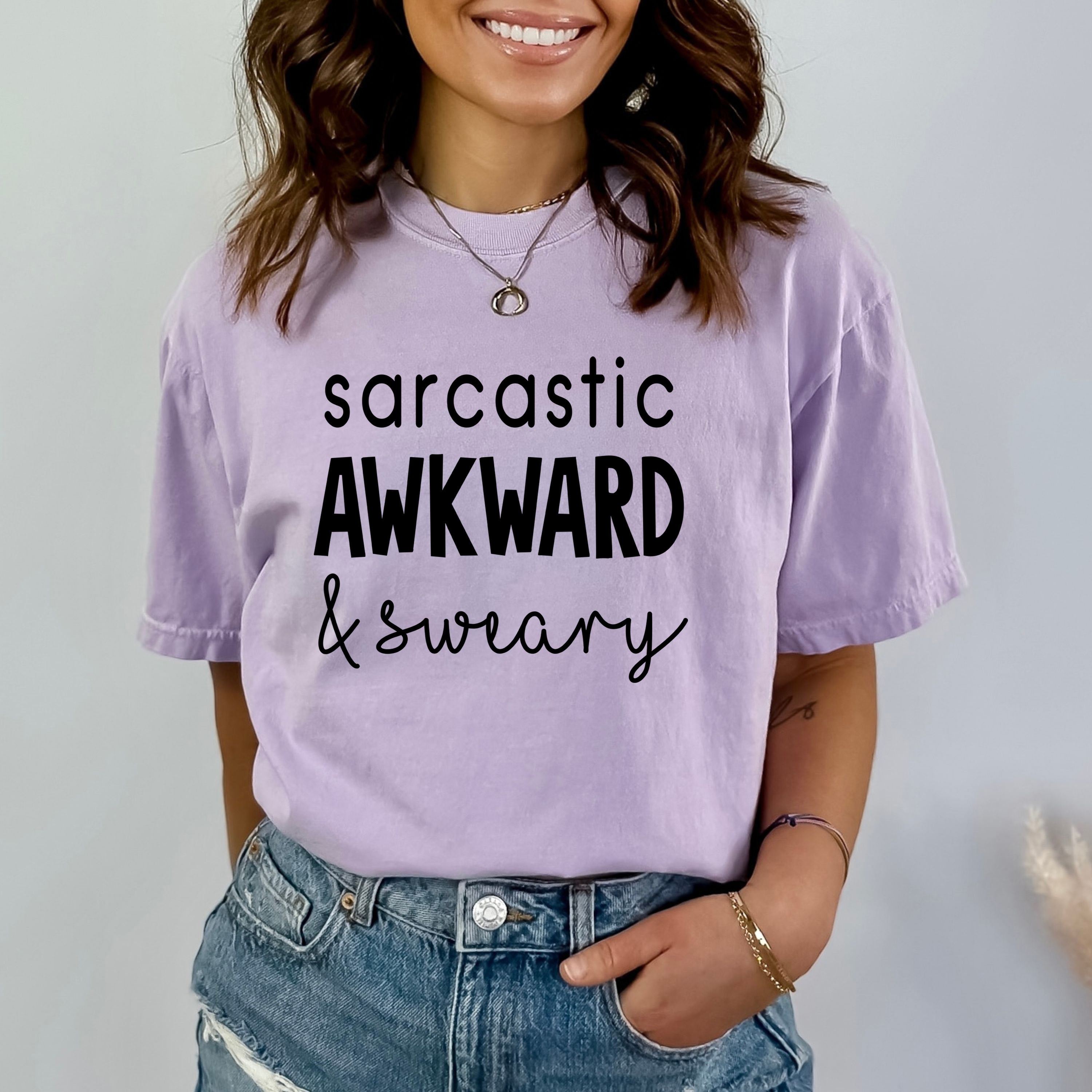 Sarcastic Awkward - Bella canvas