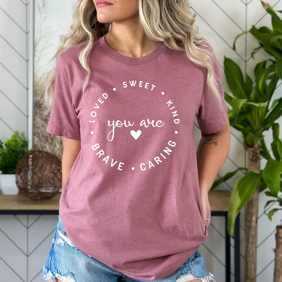 You Are Loved Sweet Kind - Bella Canvas