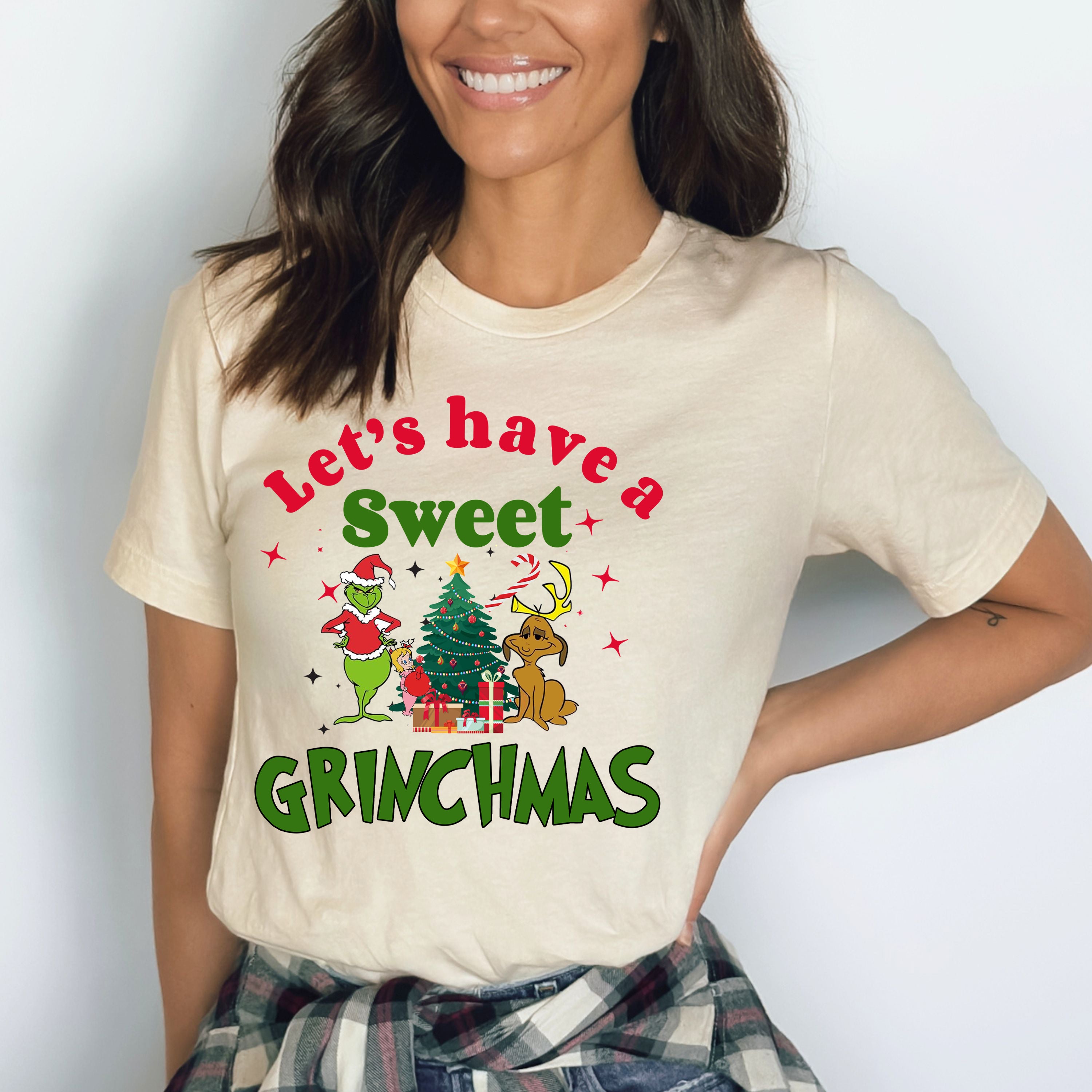 Let's Have a Sweet Grinchmas - Bella Canvas