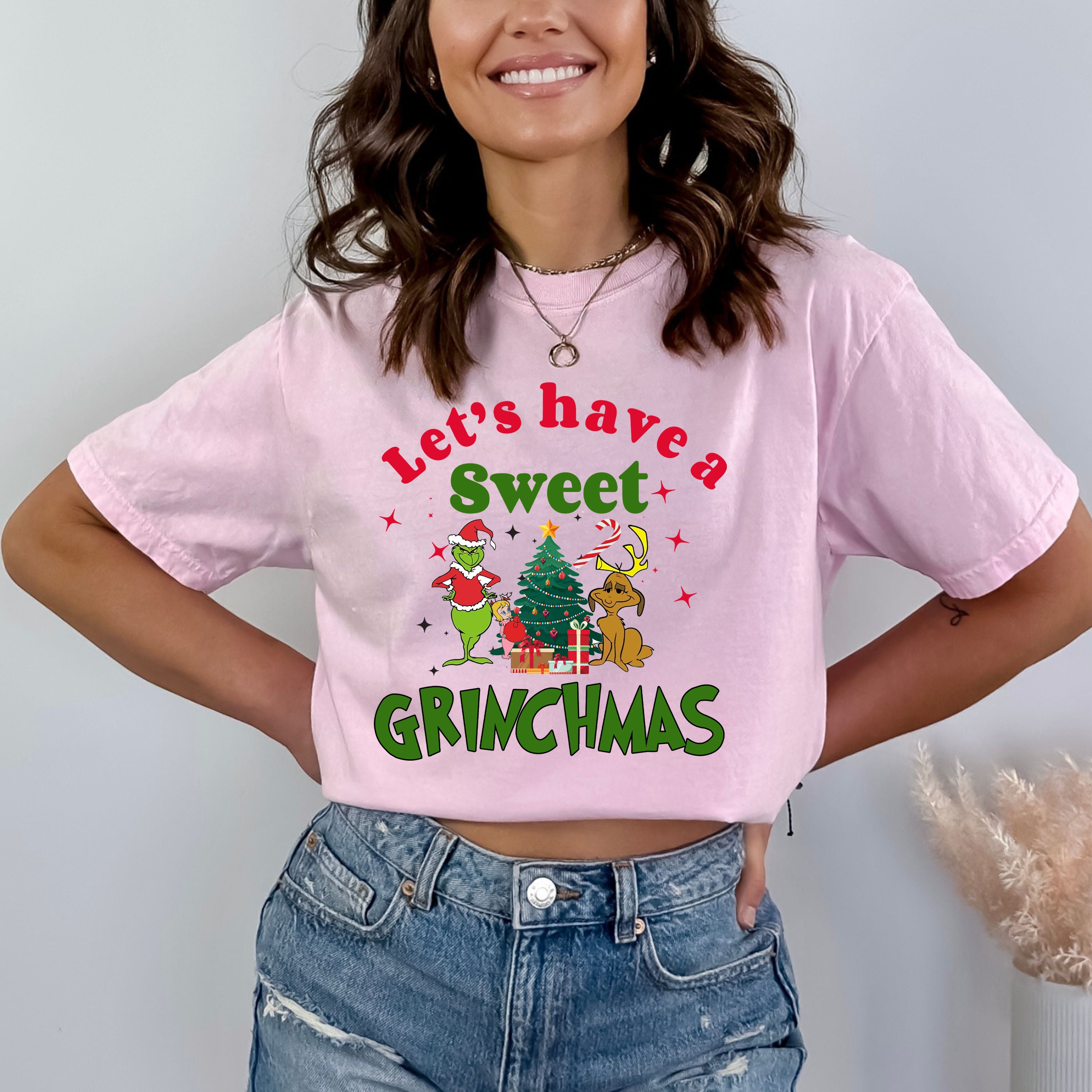 Let's Have a Sweet Grinchmas - Bella Canvas