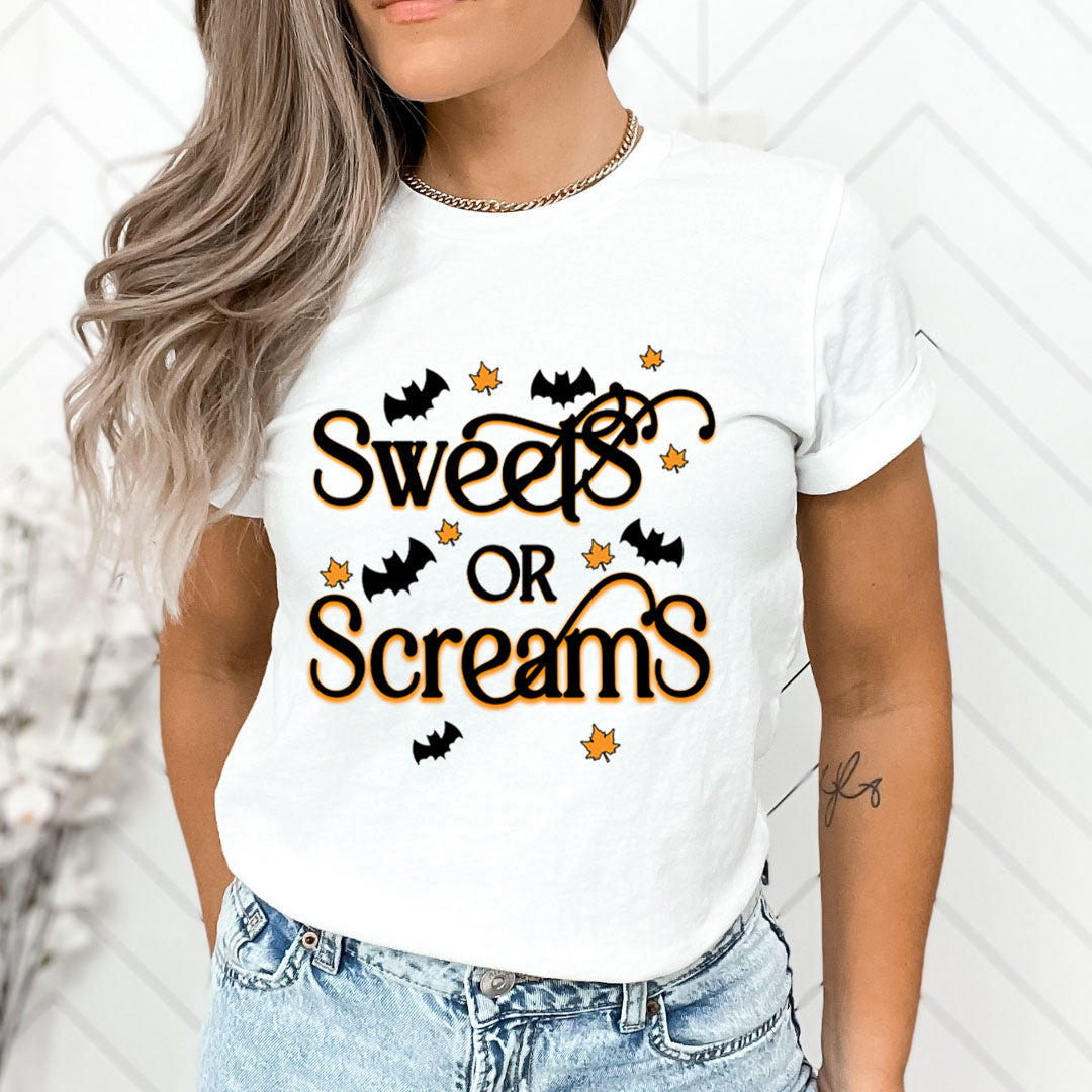 Sweets Or Screams - Unisex T-Shirt