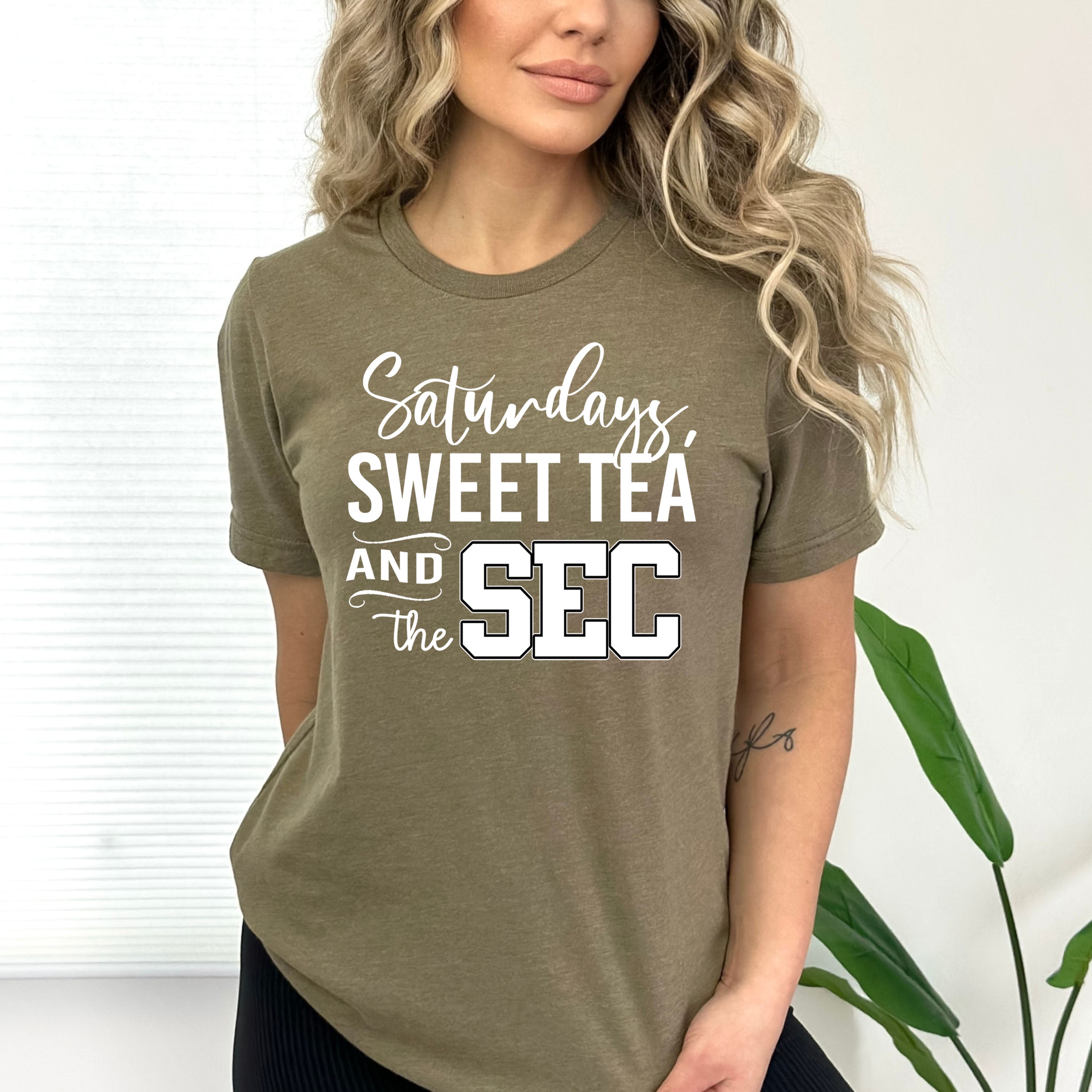 Saturdays Sweet Tea - Bella Canvas