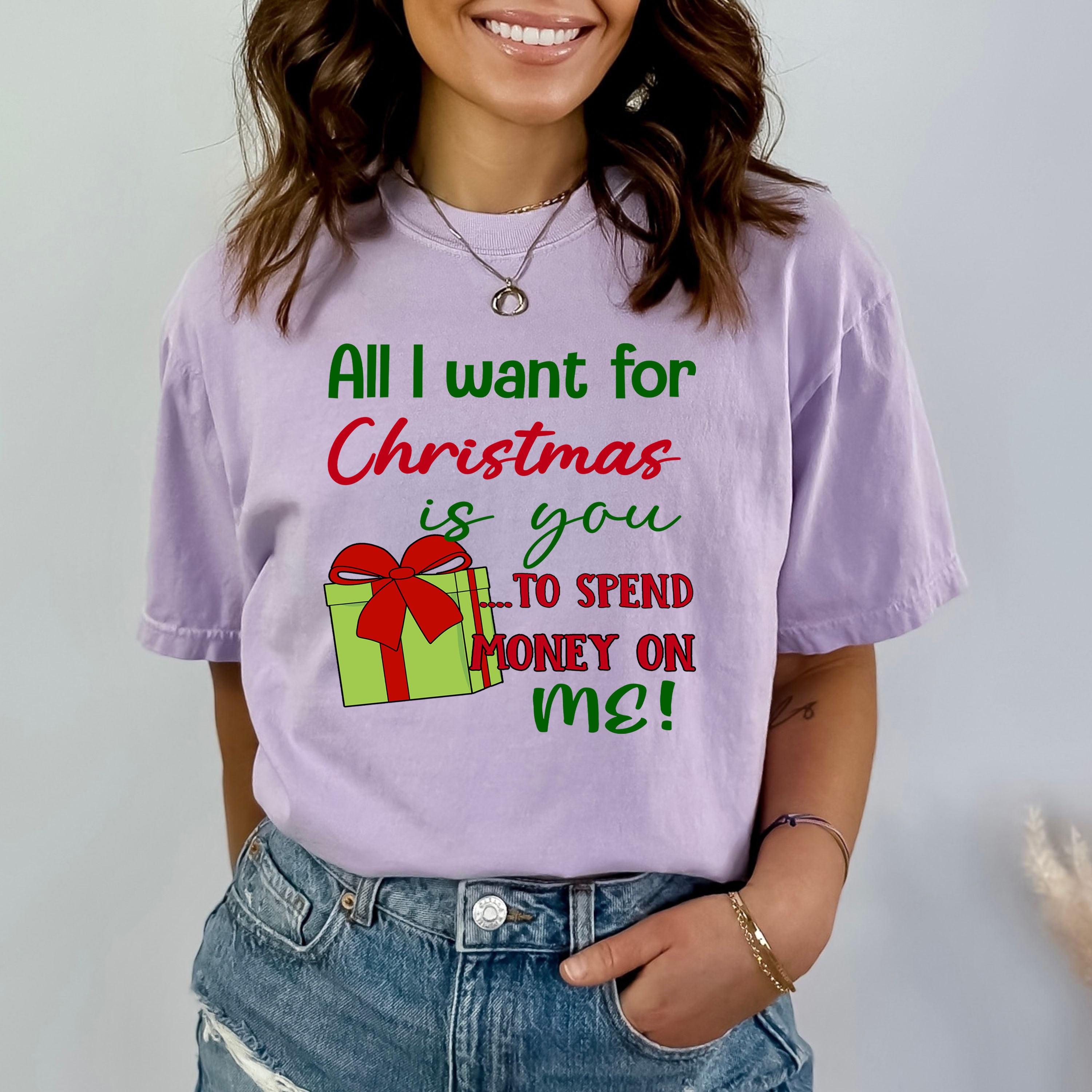 All I Want For Christmas - Bella Canvas