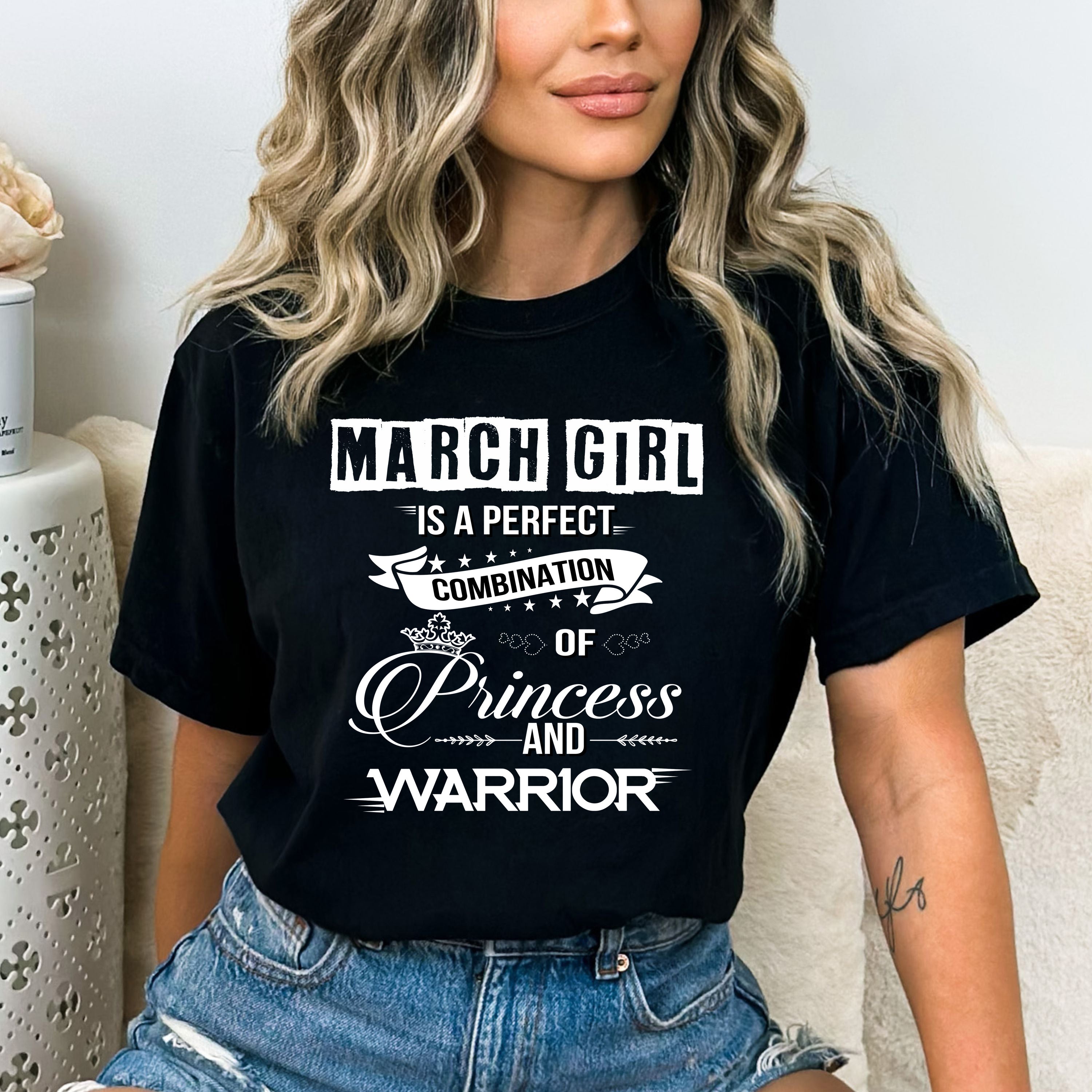 "March Girl Is Perfect Combination Of Princess And Warrior"