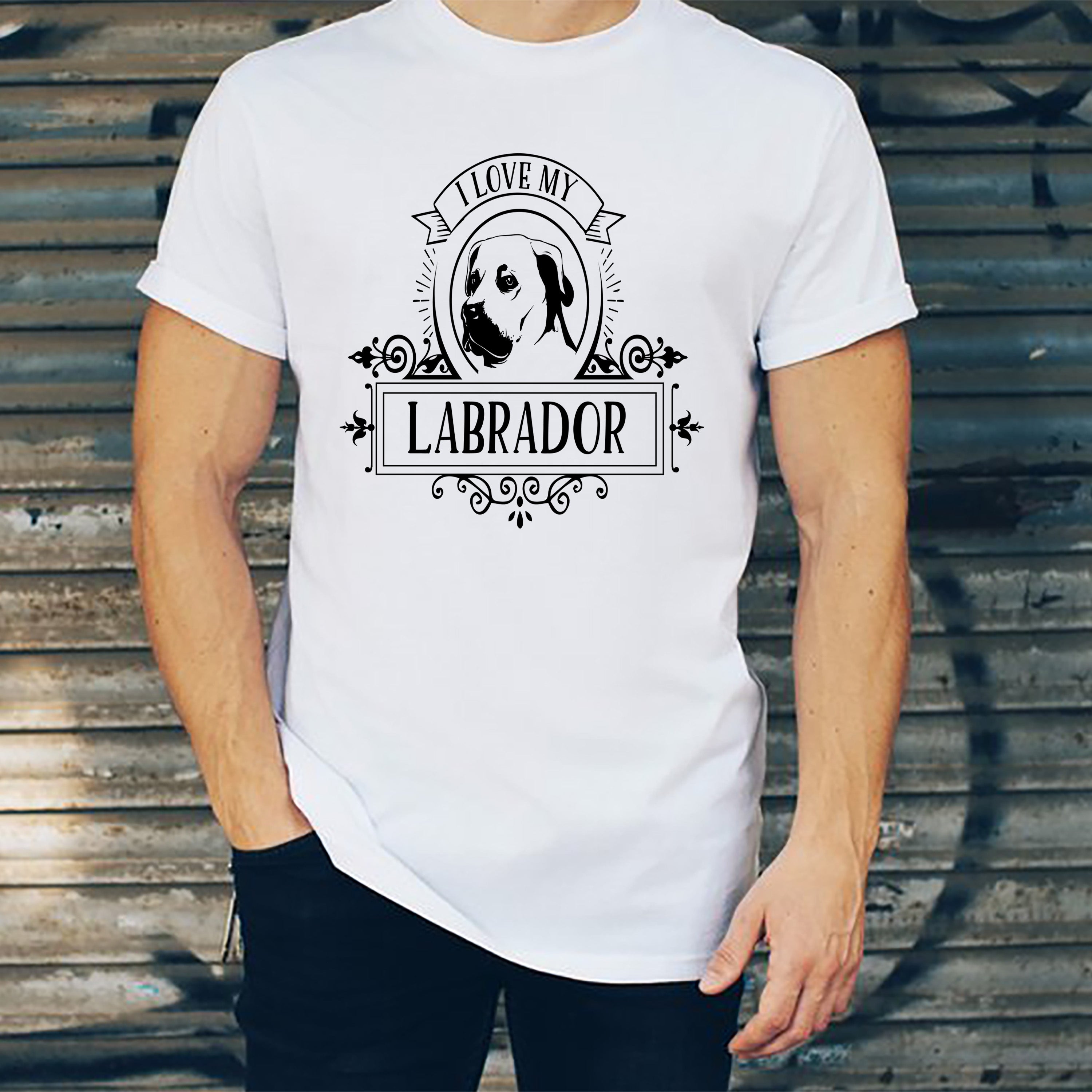 I Love My Labrador - Unisex Tee