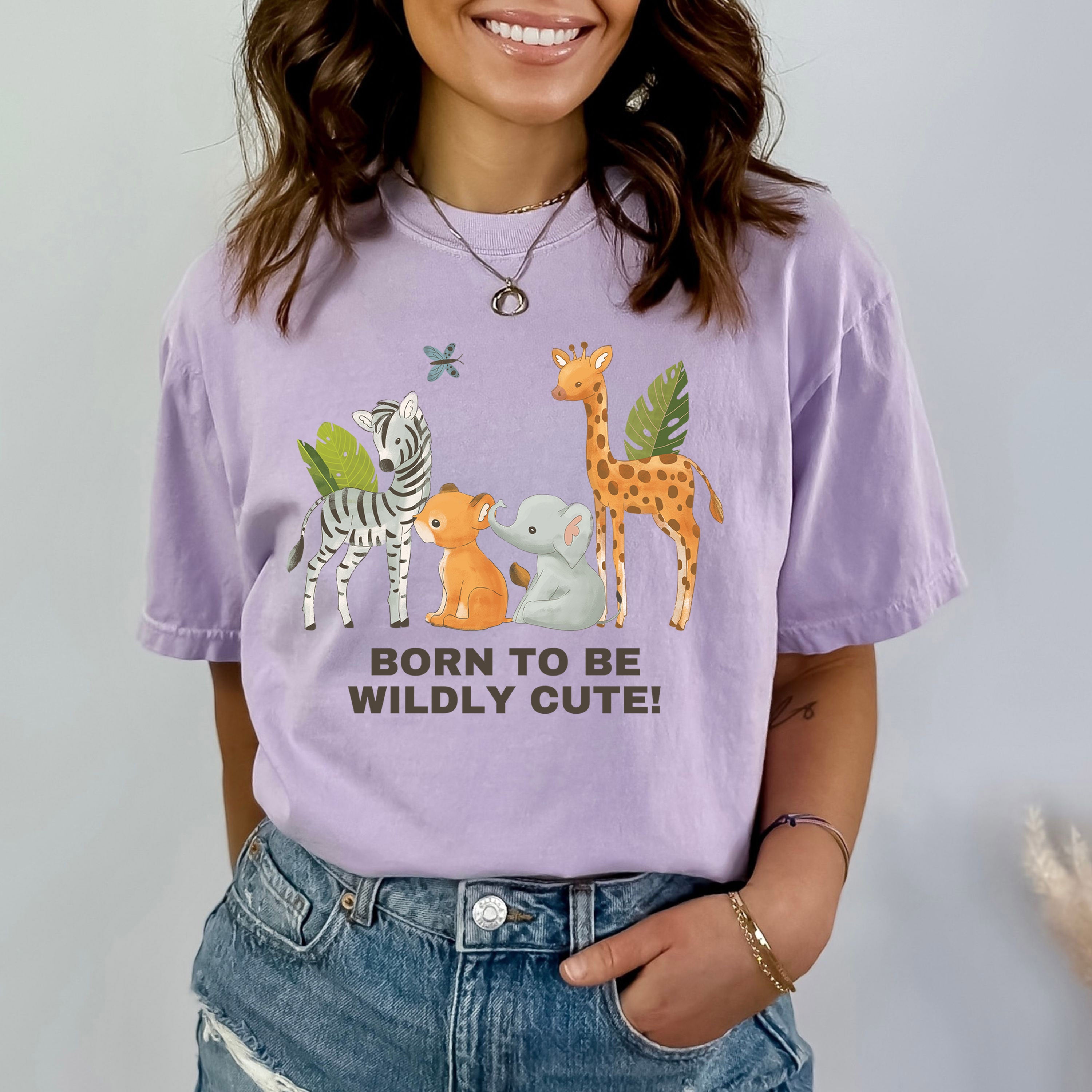 Born To Be Wildly Cute - Bella Canvas