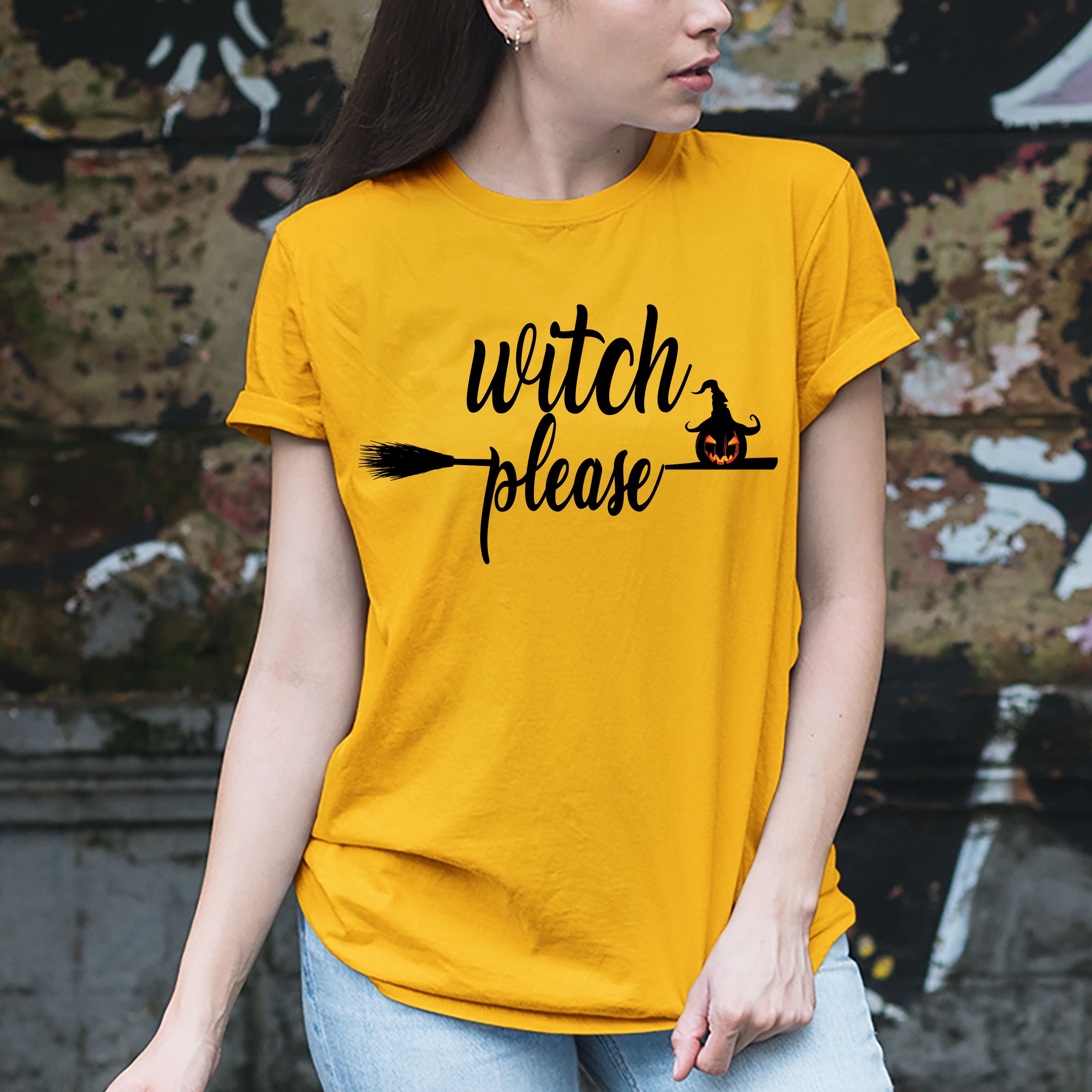 "WITCH PLEASE"T-SHIRT