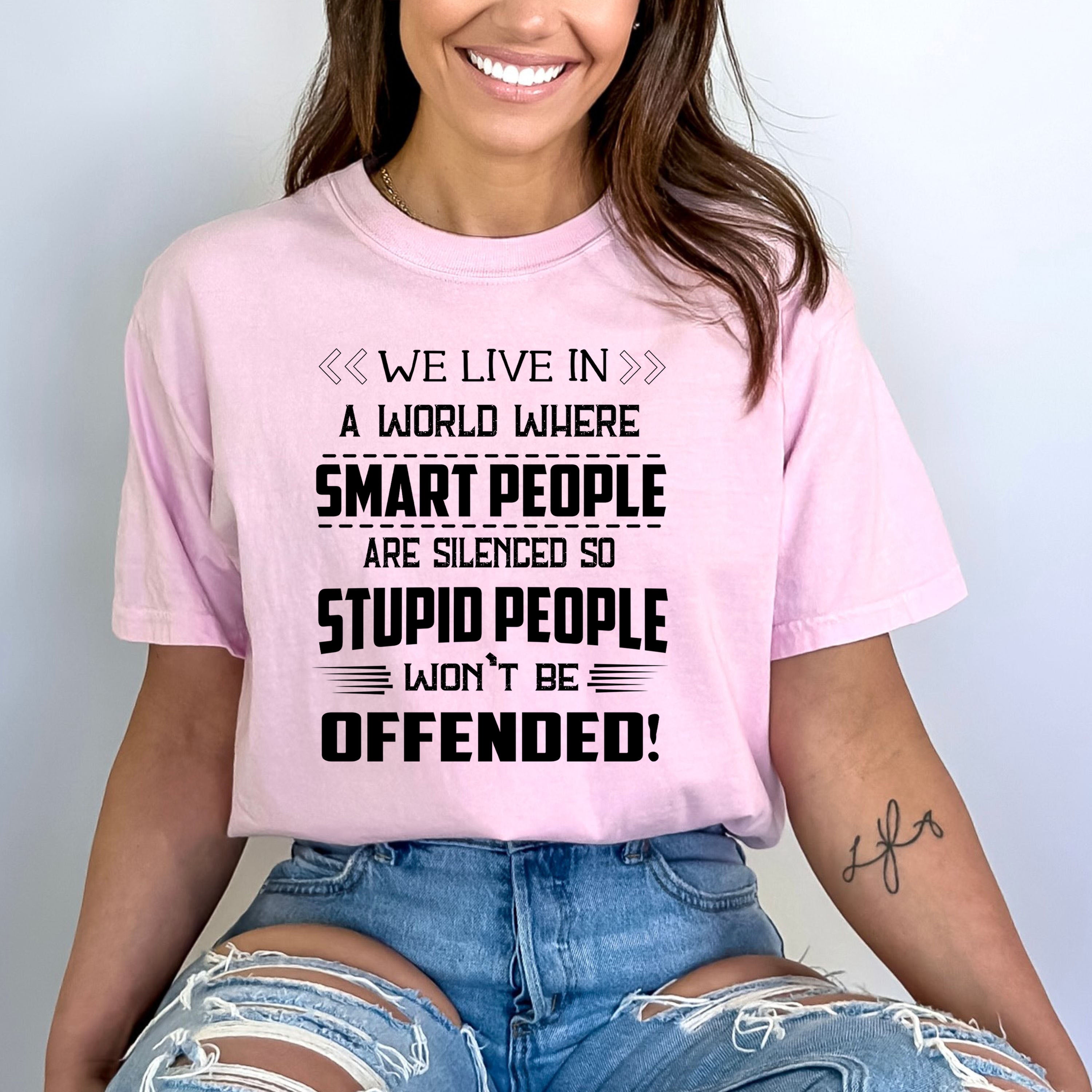 Smart People Are Silenced - Bella canvas