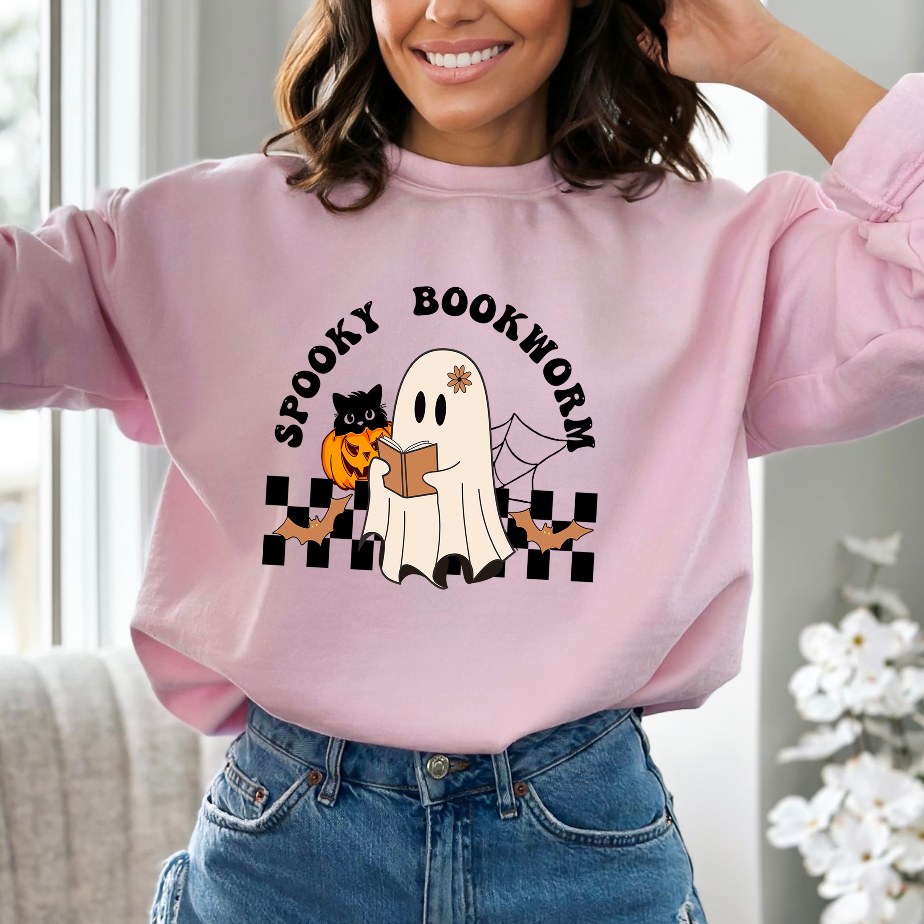 Spooky Bookworm -  Sweatshirt & Hoodie