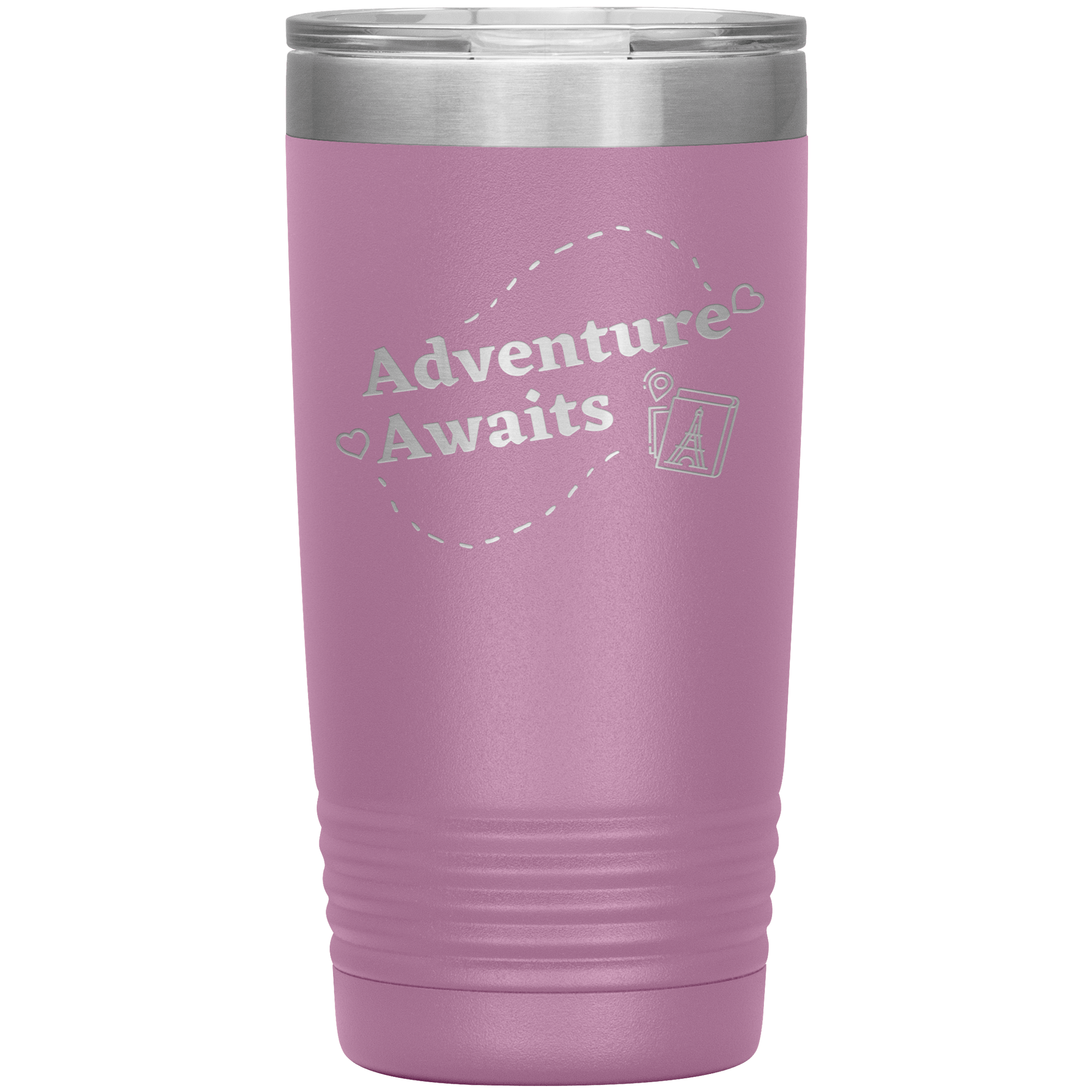 "ADVENTURE AWAITS"Tumbler