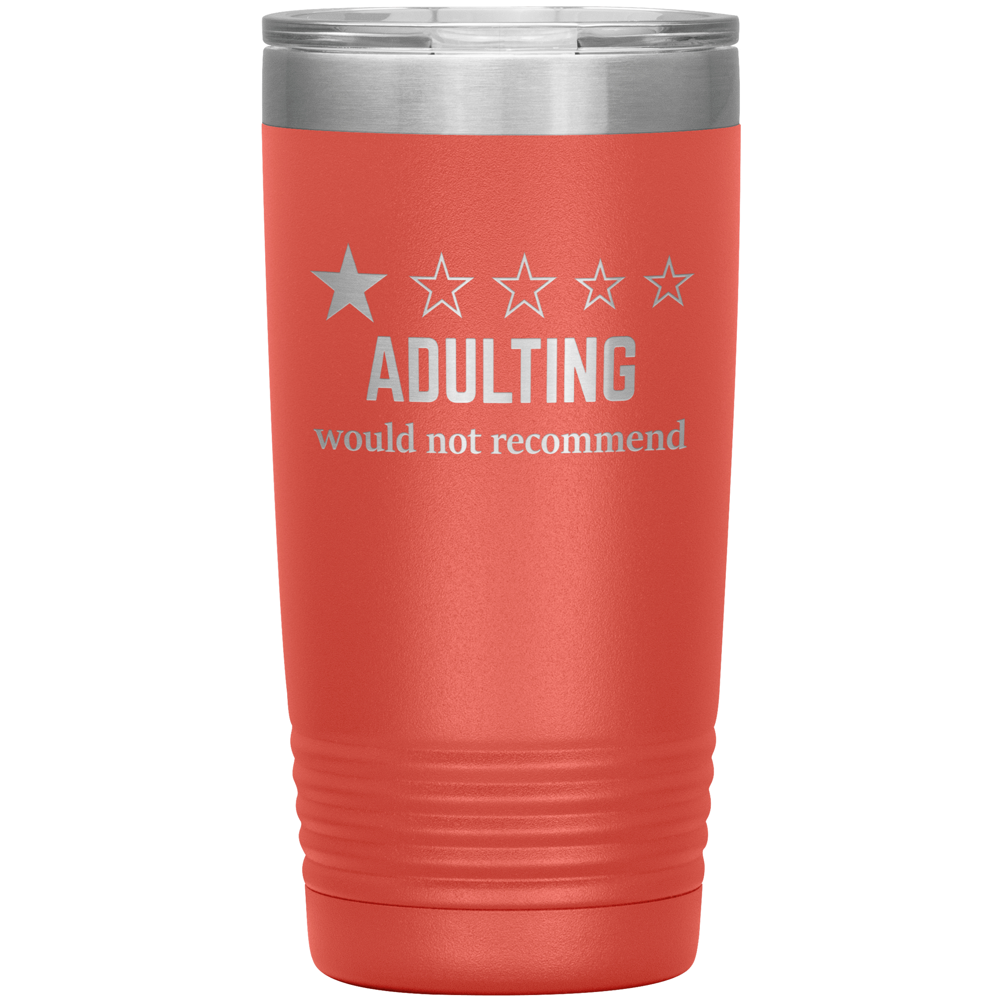 "ADULTING" Tumbler