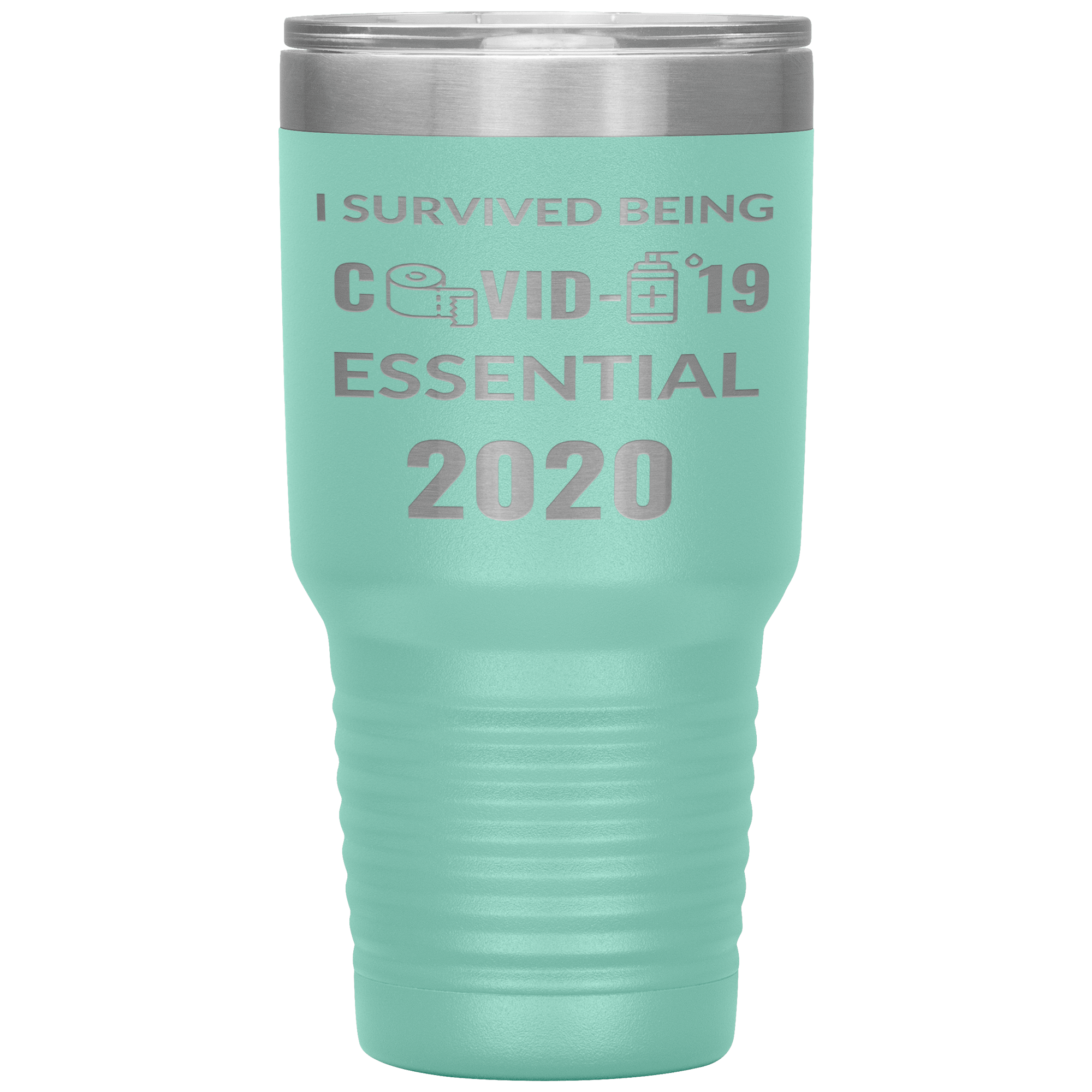 "I SURVIVED COVID-19 ESSENTIAL 2020"TUMBLER