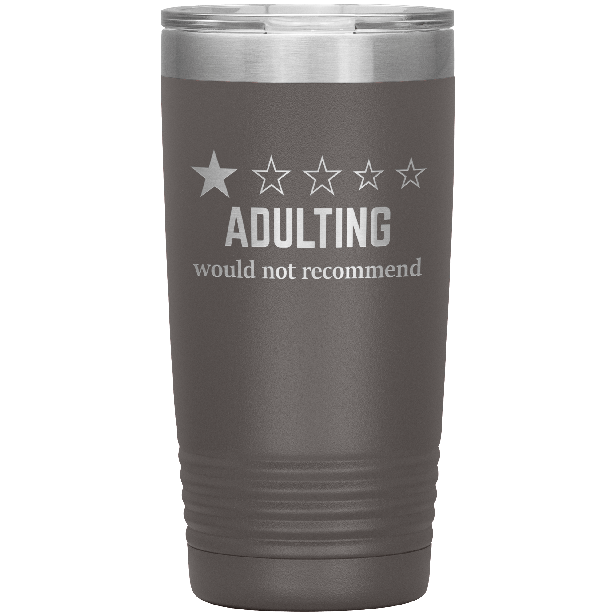 "ADULTING" Tumbler