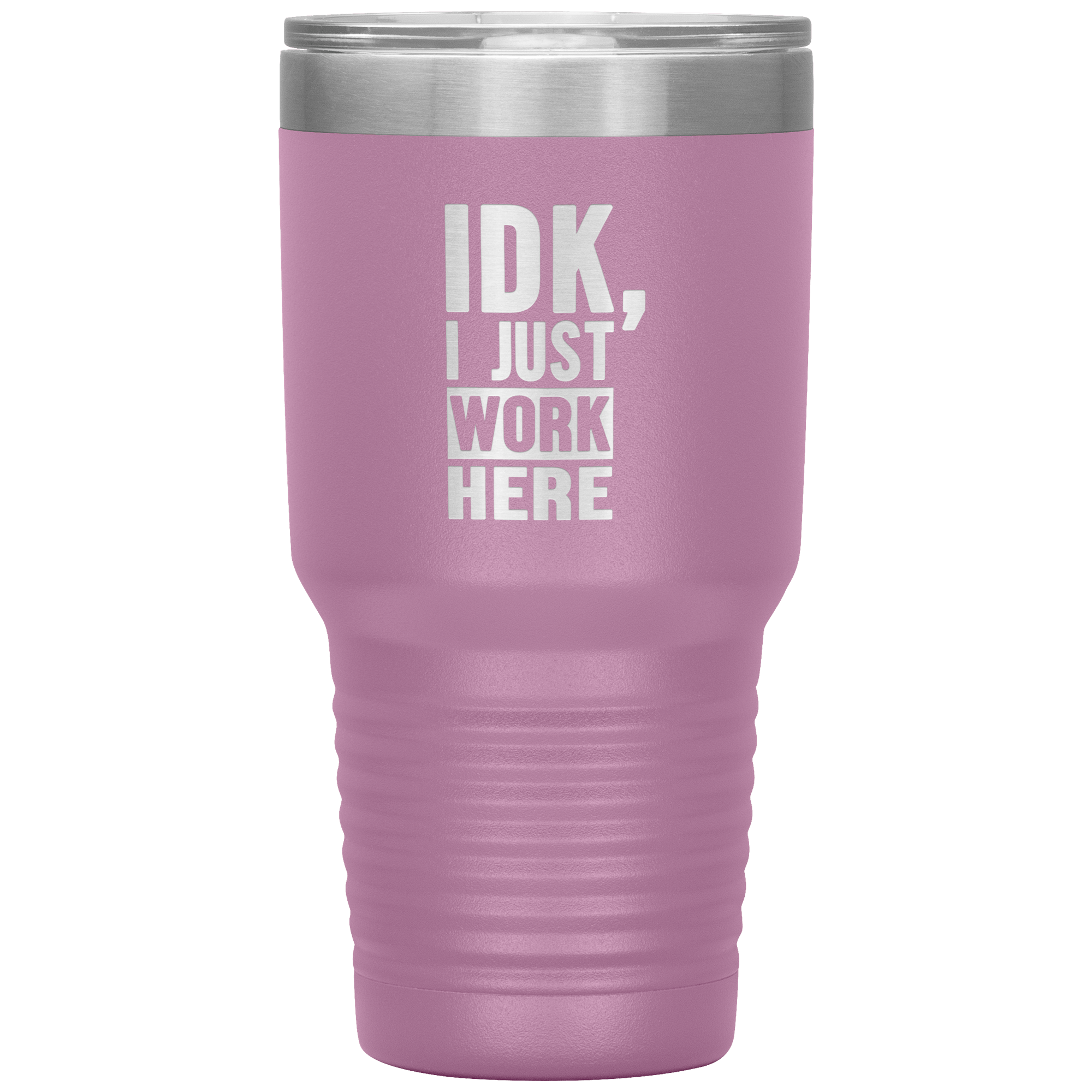 "IDK" Tumbler