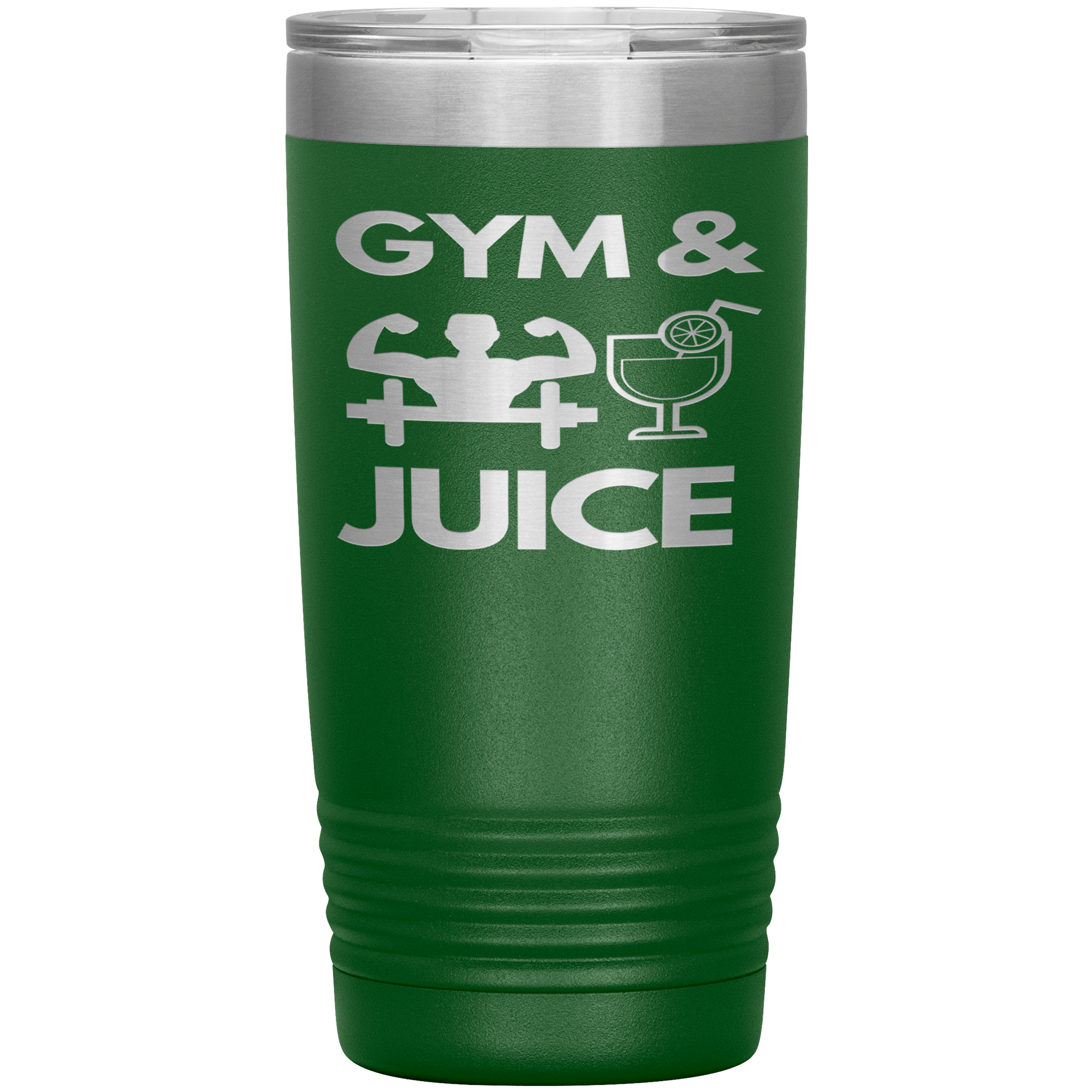 "GYM & JUICE"TUMBLER