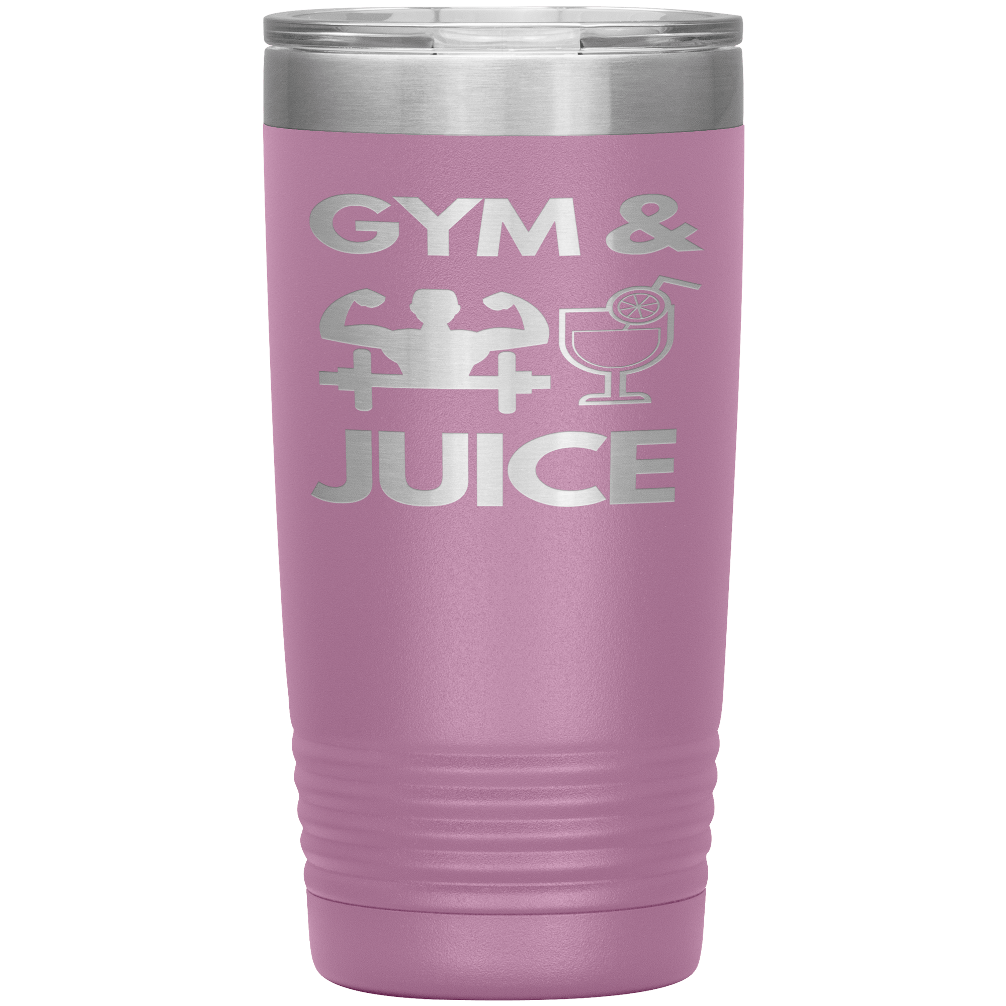 "GYM & JUICE"TUMBLER