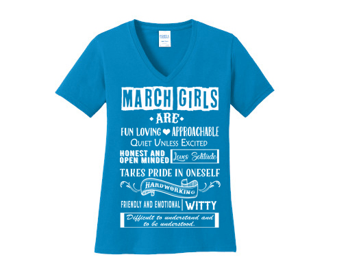 "MARCH GIRLS ARE FUN LOVING, APPROACHABLE, QUIET UNLESS EXCITED"