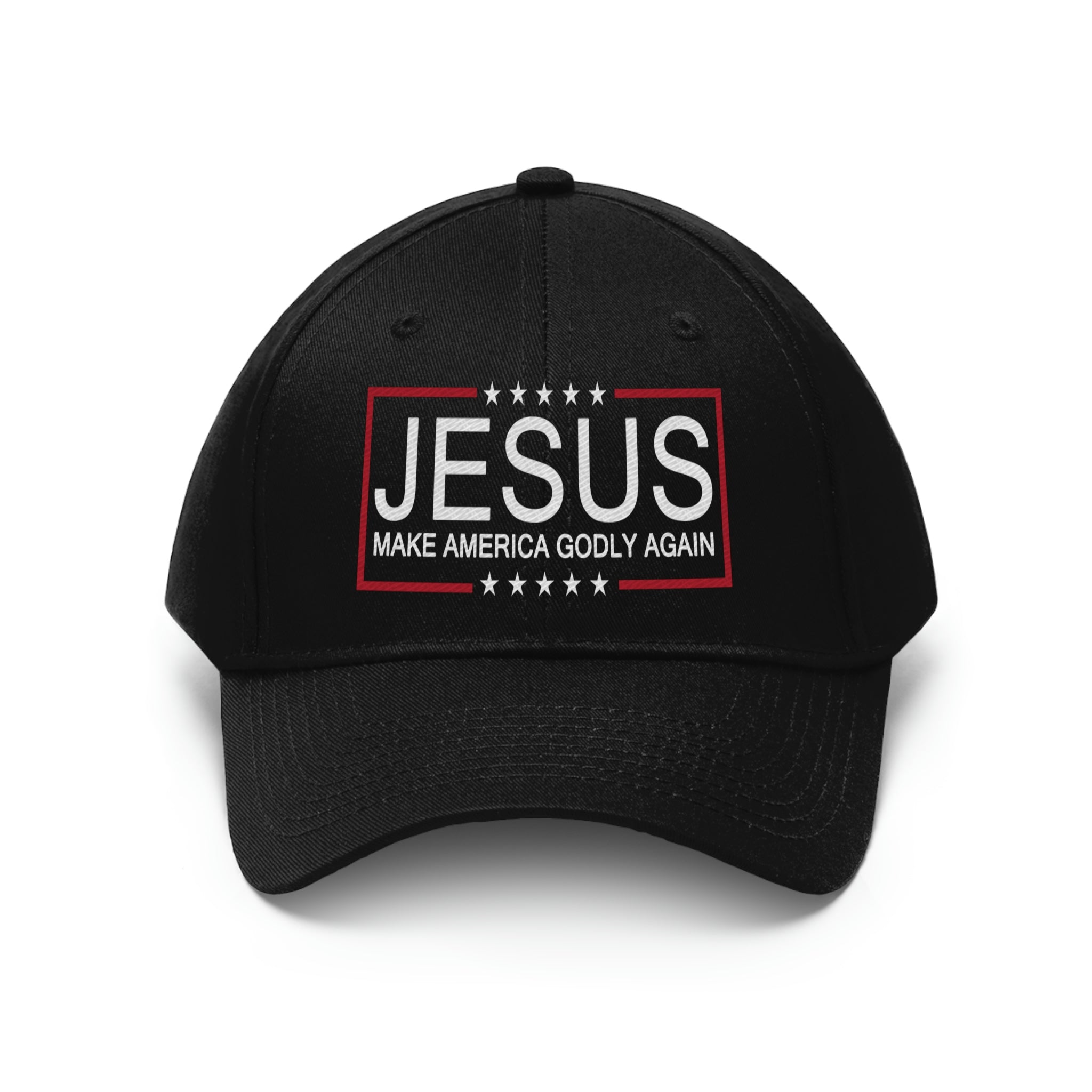 Jesus Make America Godly Again Unisex Twill Hat