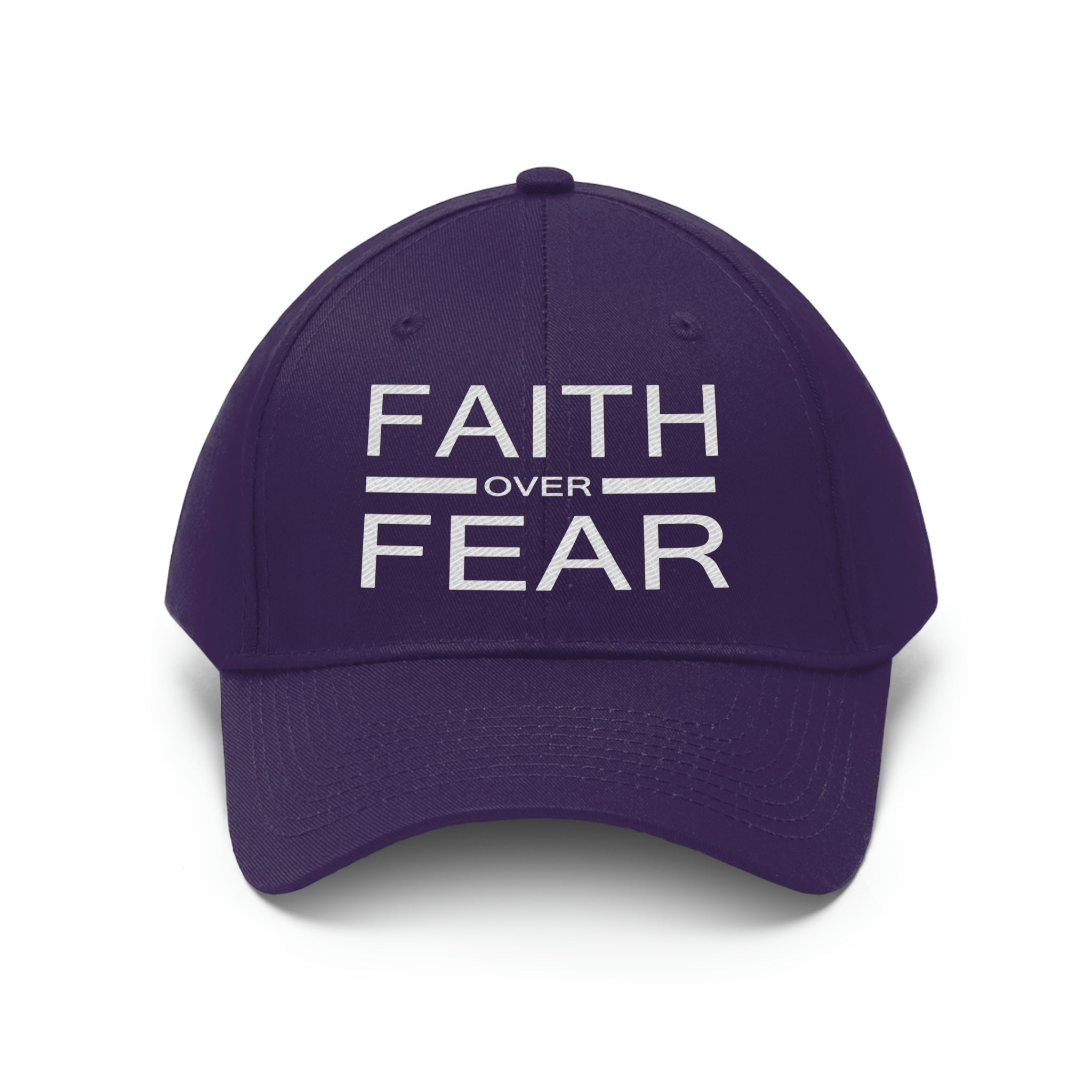 Faith Over Fear Unisex Twill Hat