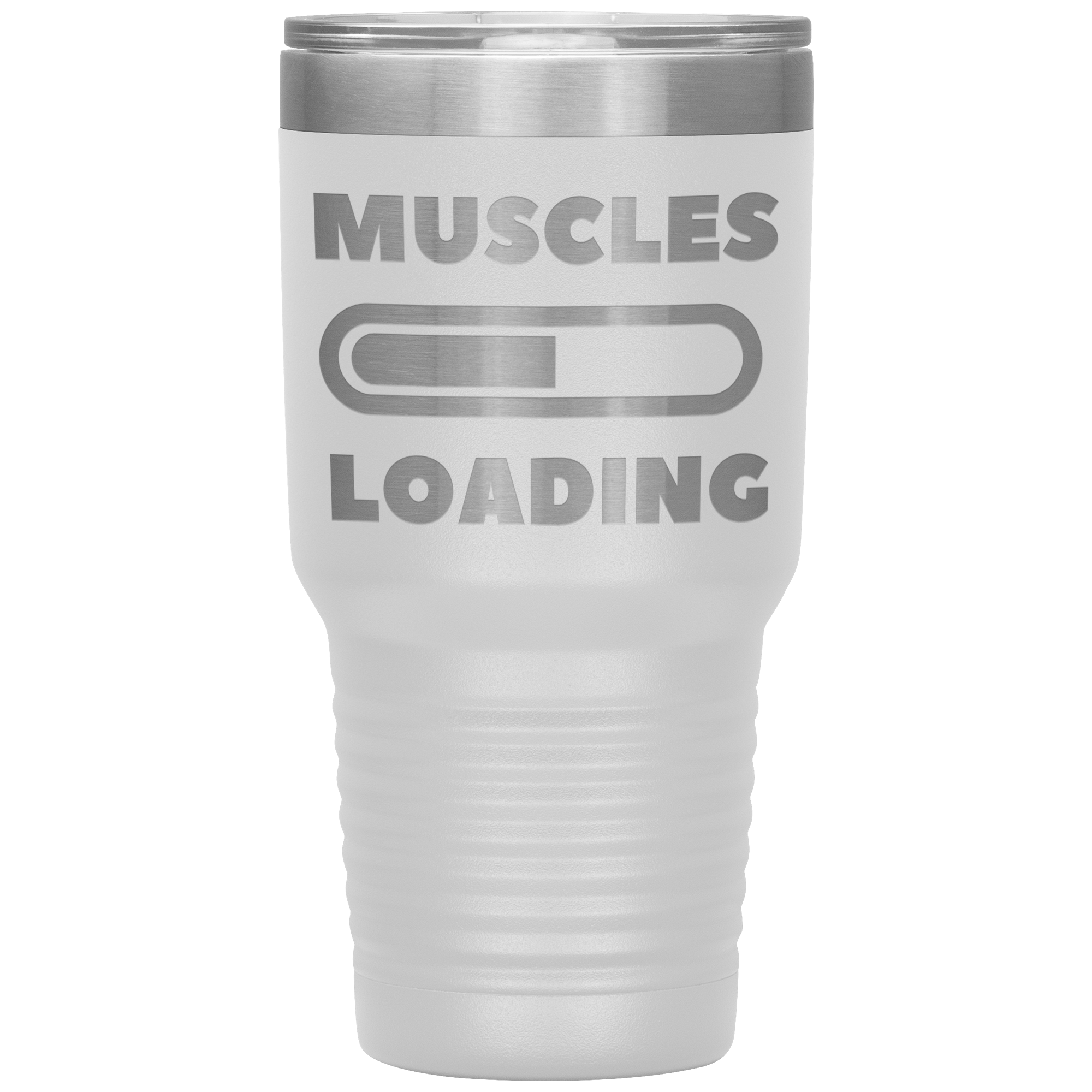 "MUSCLES LOADING"TUMBLER