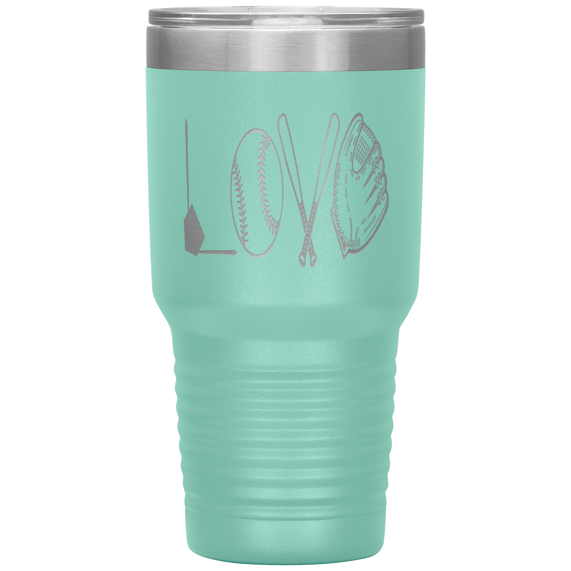 "LOVE BASEBALL" Tumbler