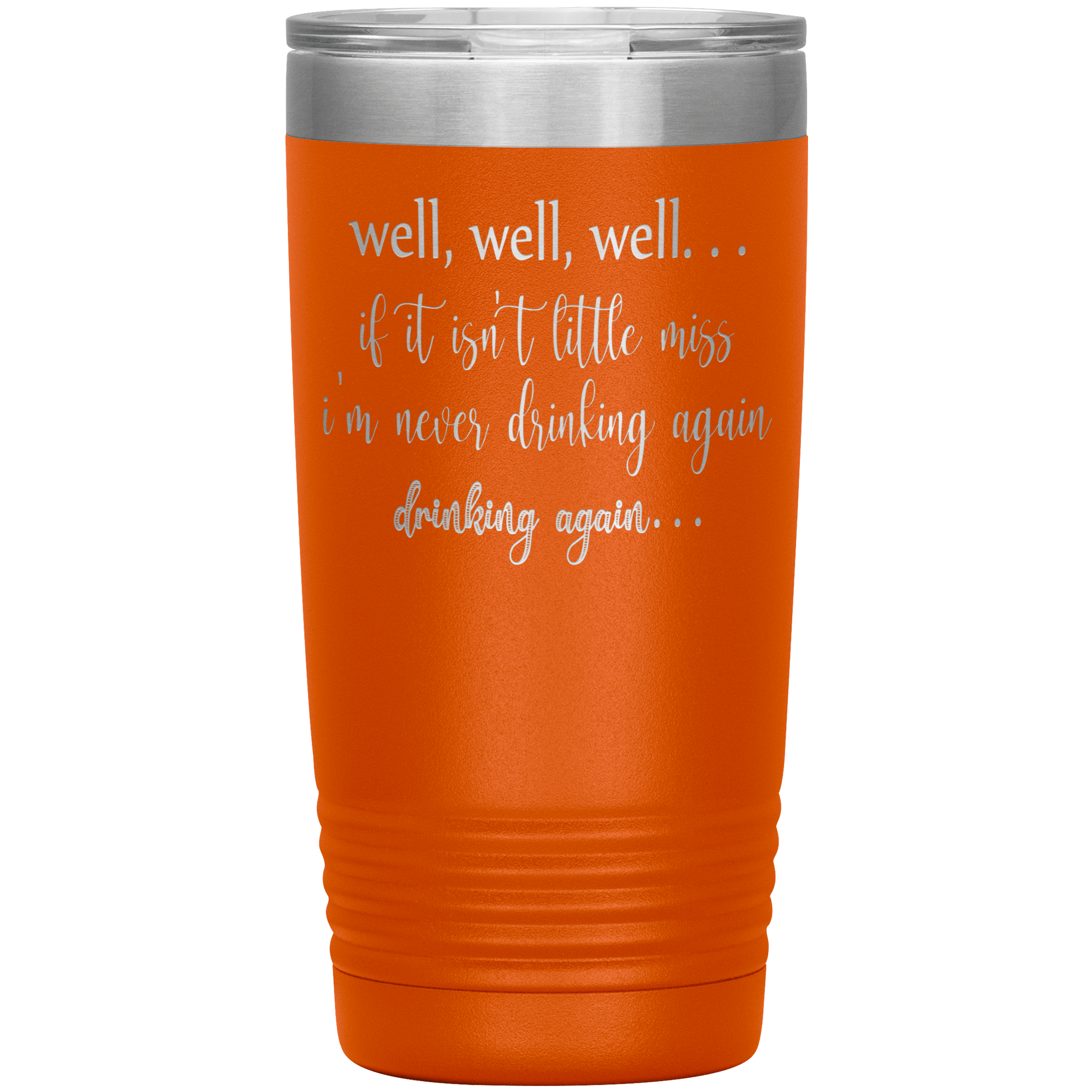 "Drinking Again" Tumblers