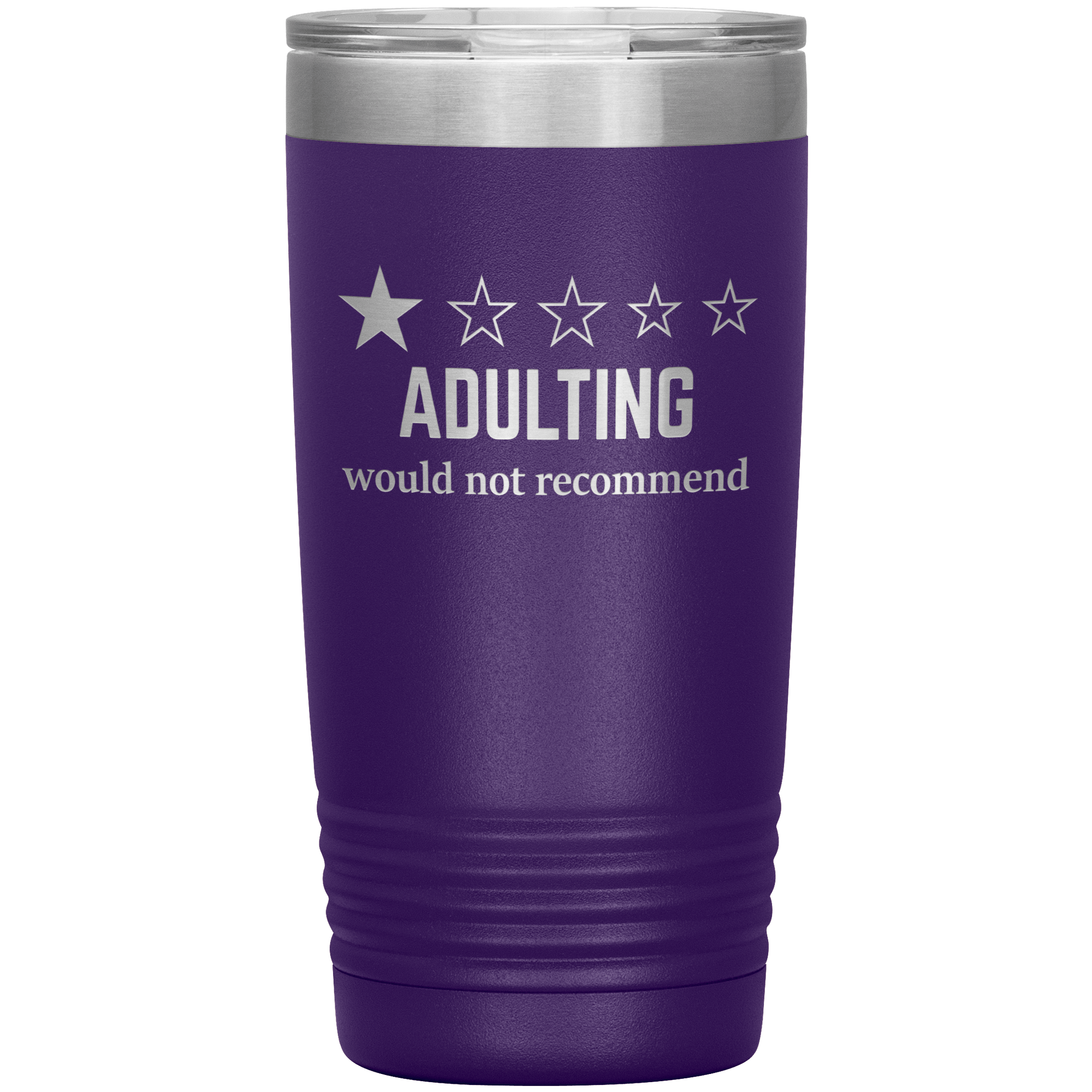 "ADULTING" Tumbler