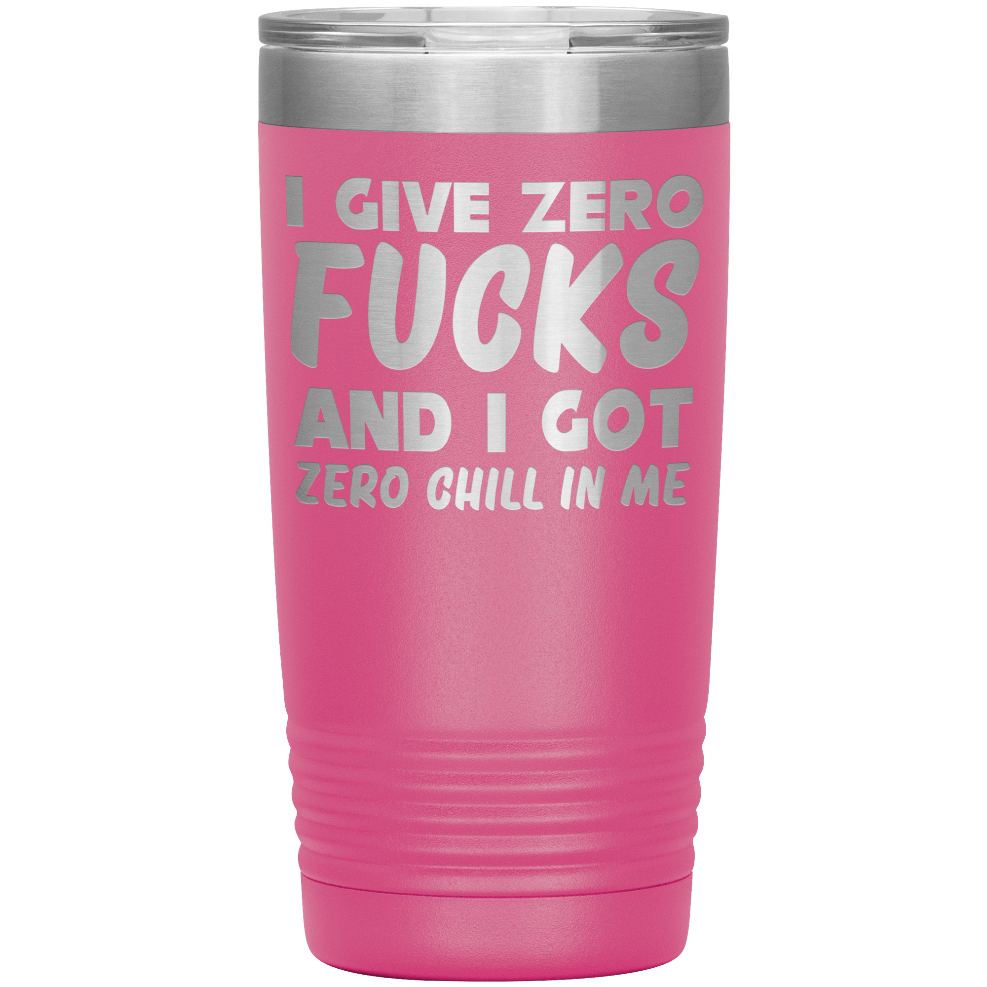 "I GIVE ZERO" Tumbler