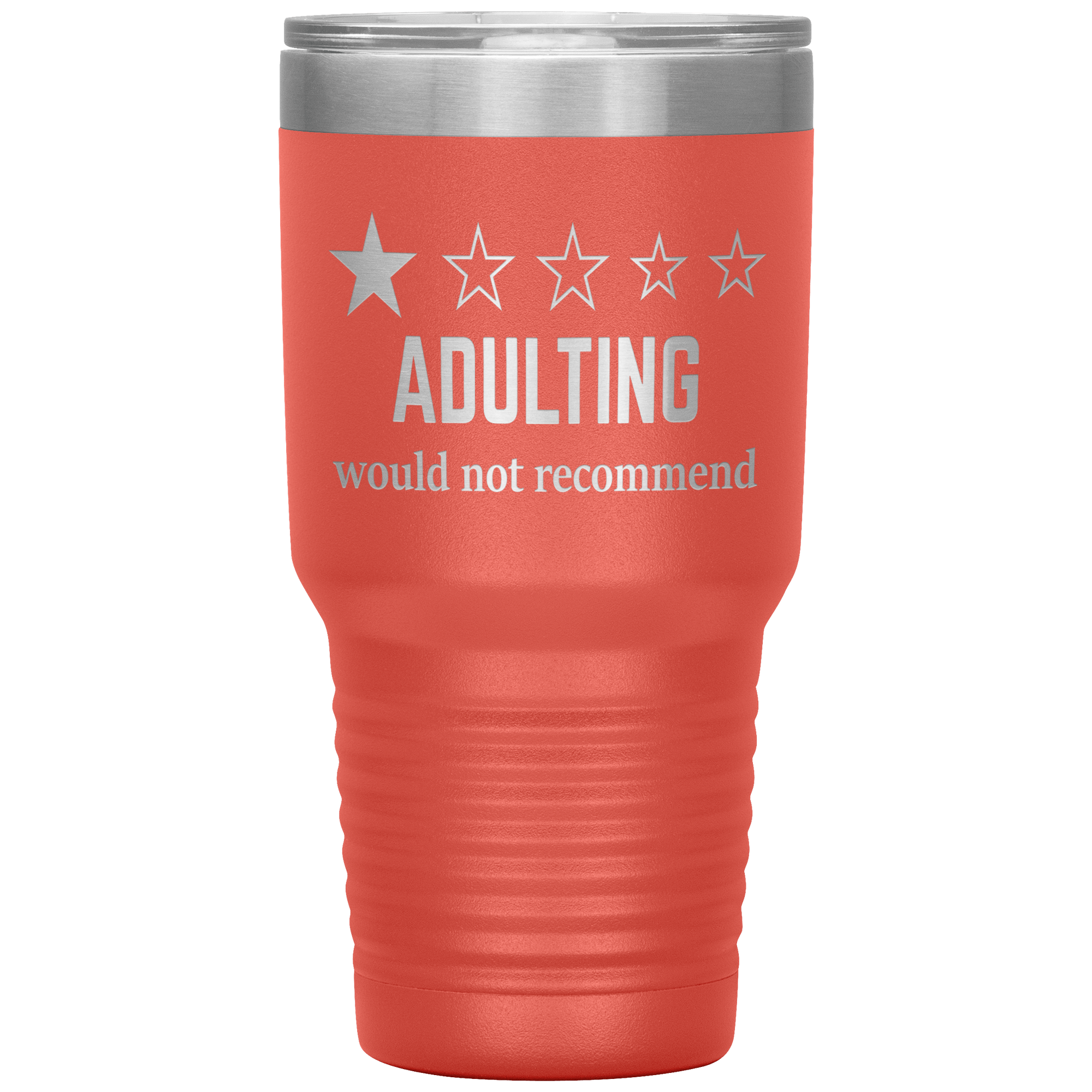 "ADULTING" Tumbler