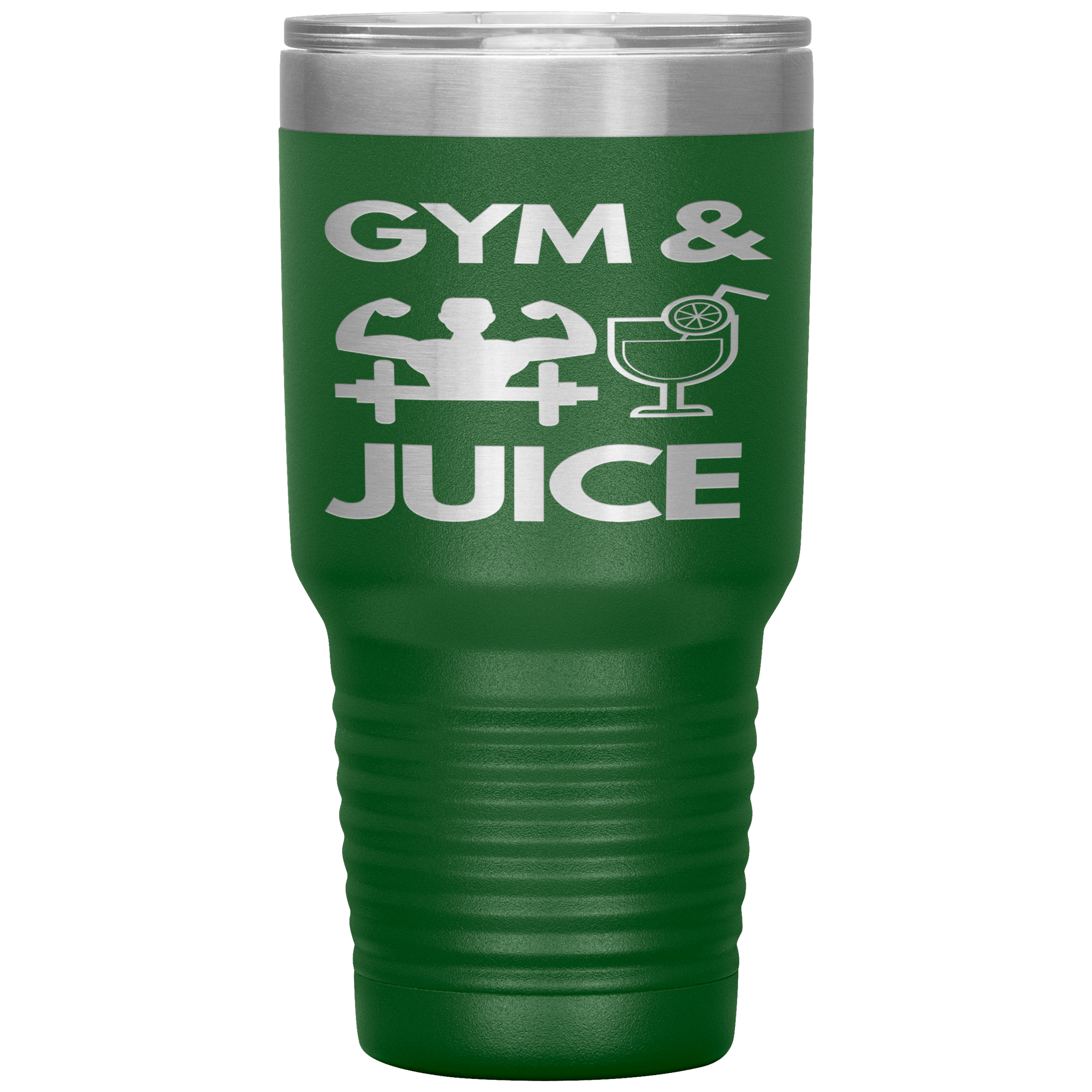 "GYM & JUICE"TUMBLER