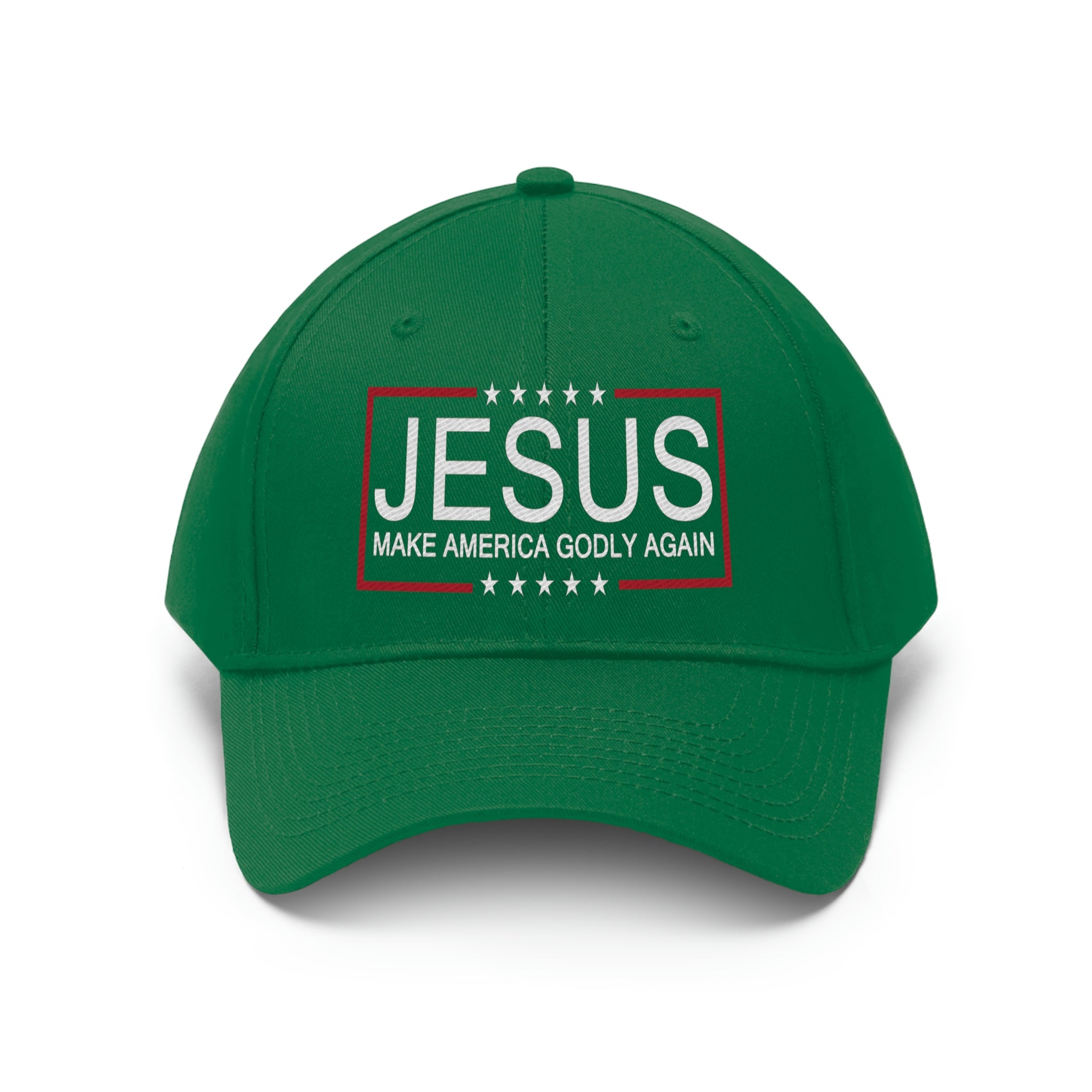 Jesus Make America Godly Again Unisex Twill Hat