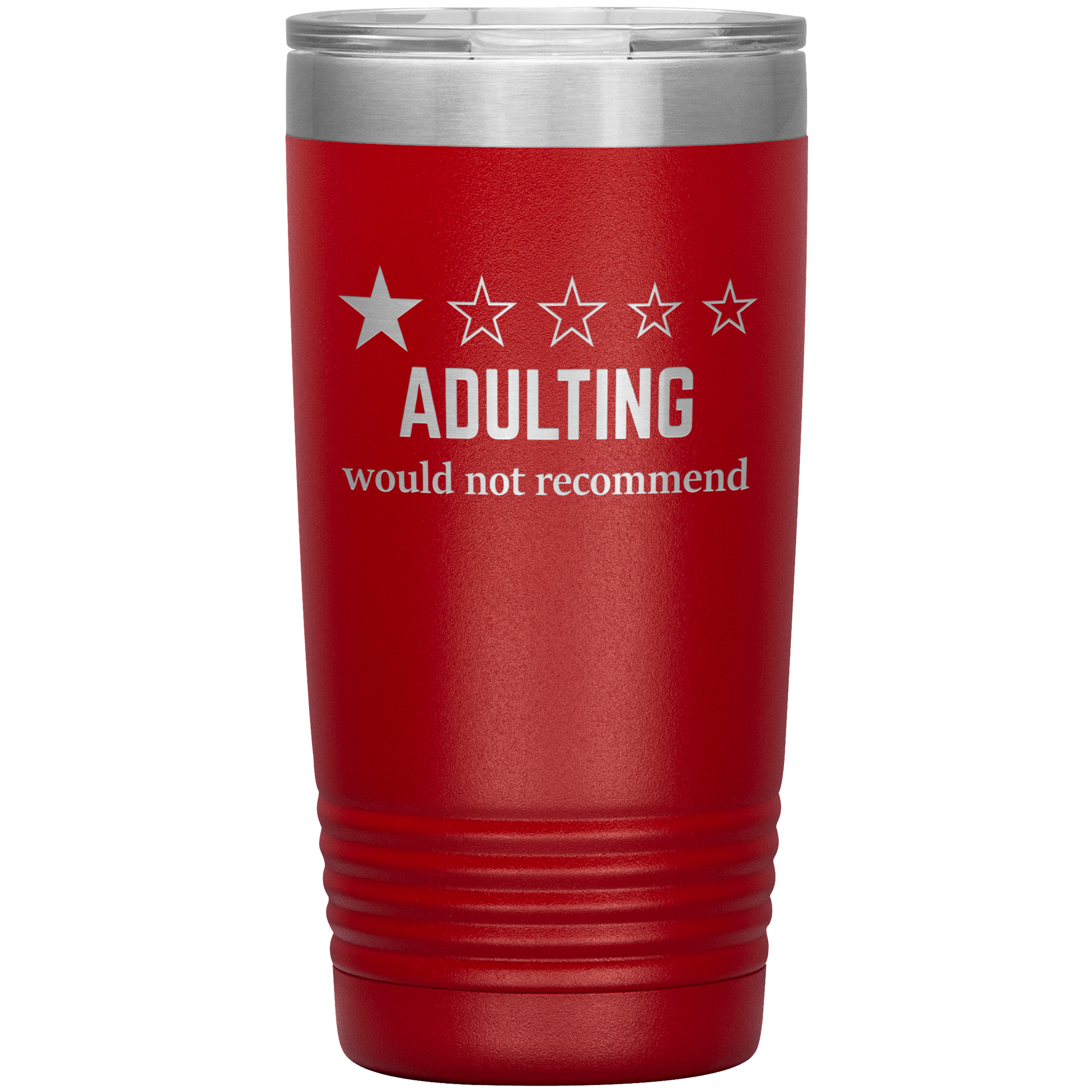 "ADULTING" Tumbler