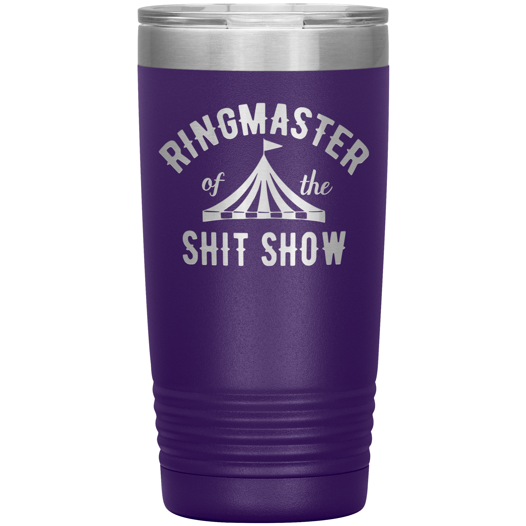 " RING MASTER OF THE SHIT SHOW" TUMBLER