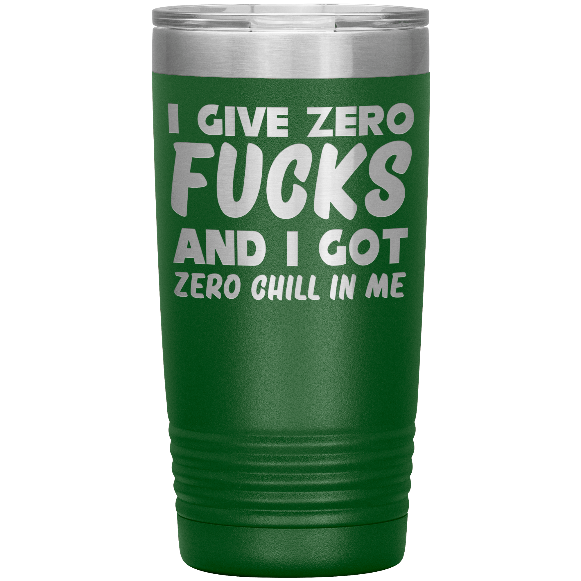 "I GIVE ZERO" Tumbler