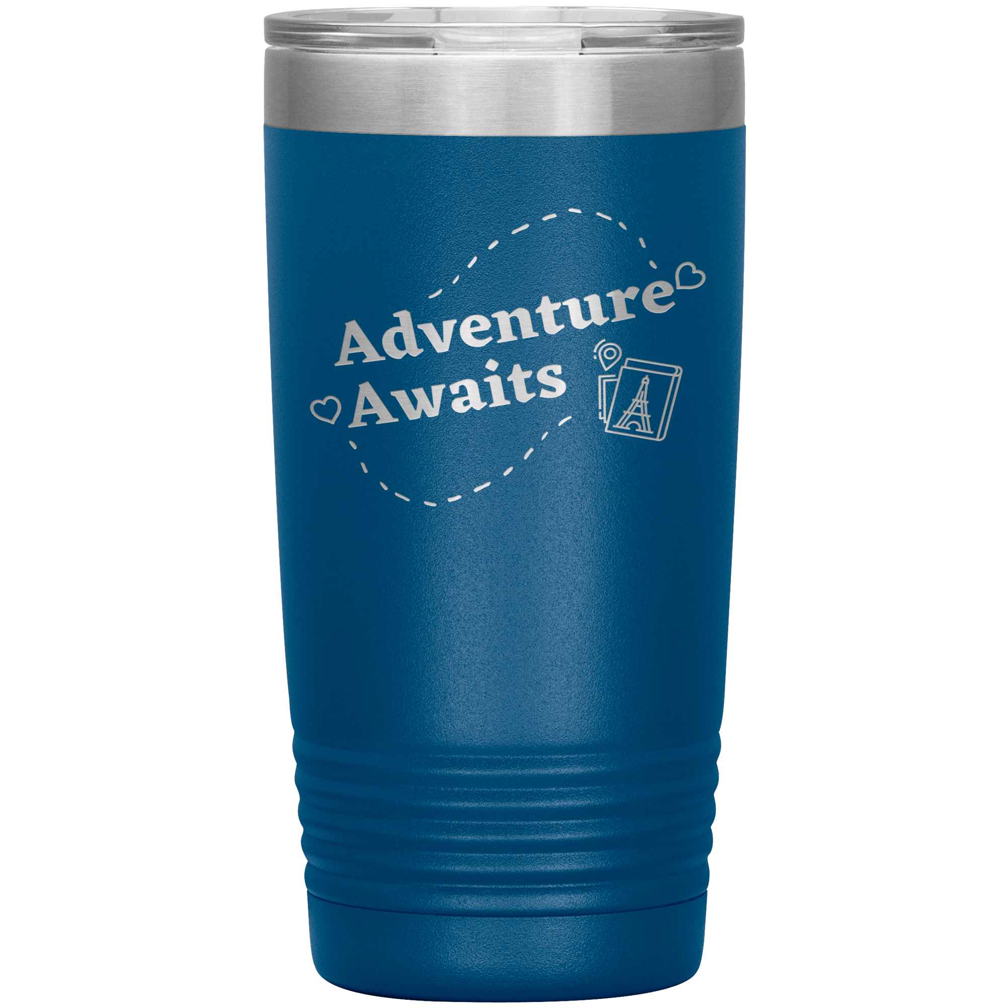 "ADVENTURE AWAITS"Tumbler