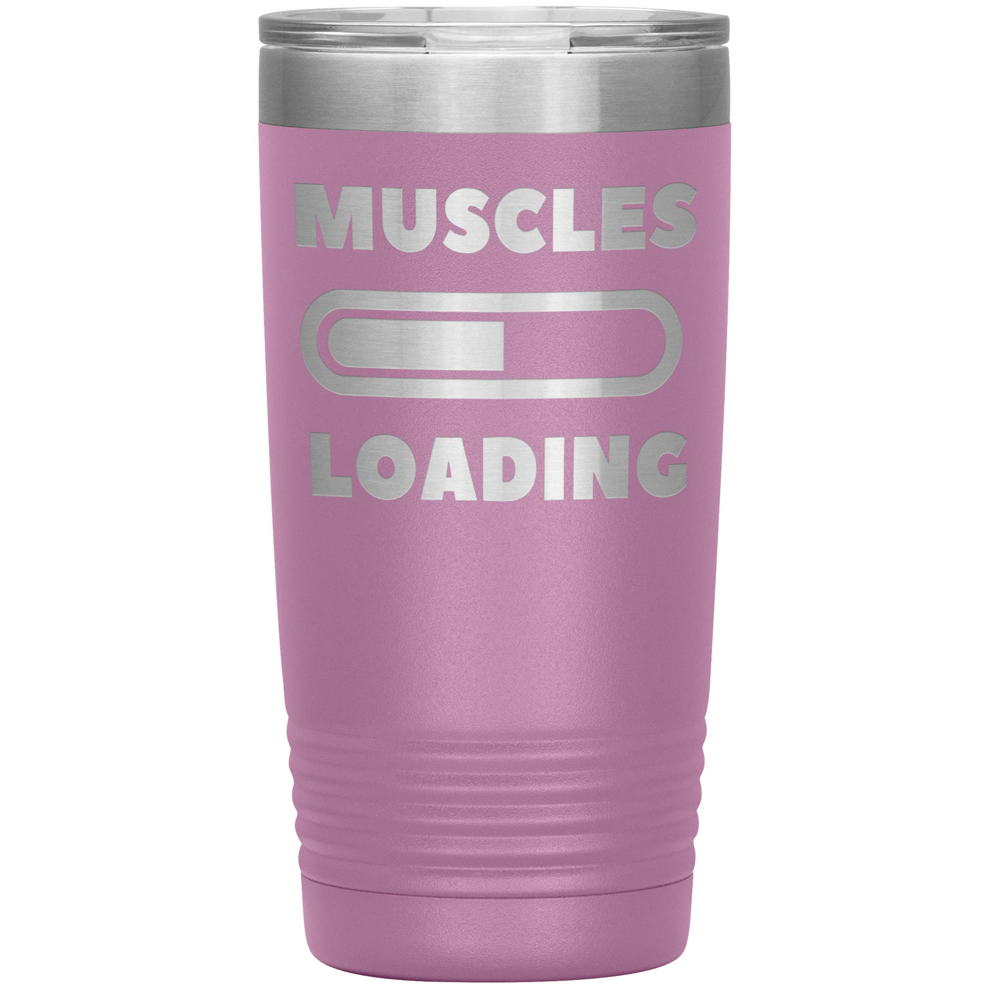 "MUSCLES LOADING"TUMBLER