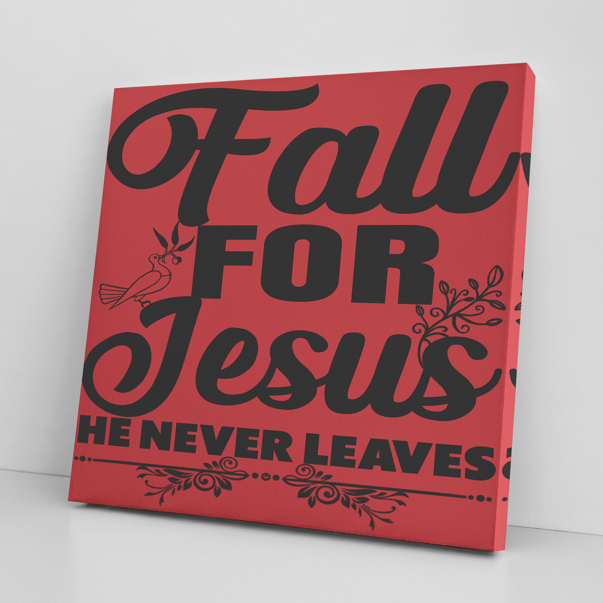 'FALL FOR JESUS' CANVAS