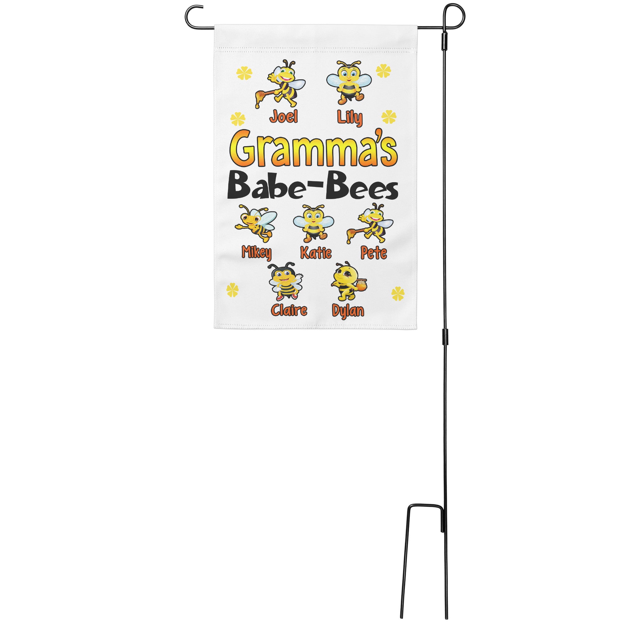Grandma's Babe-Bees Garden Flag