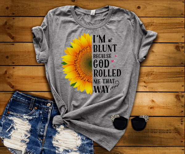 "I'm Blunt And She's Grace" -Pack of 2