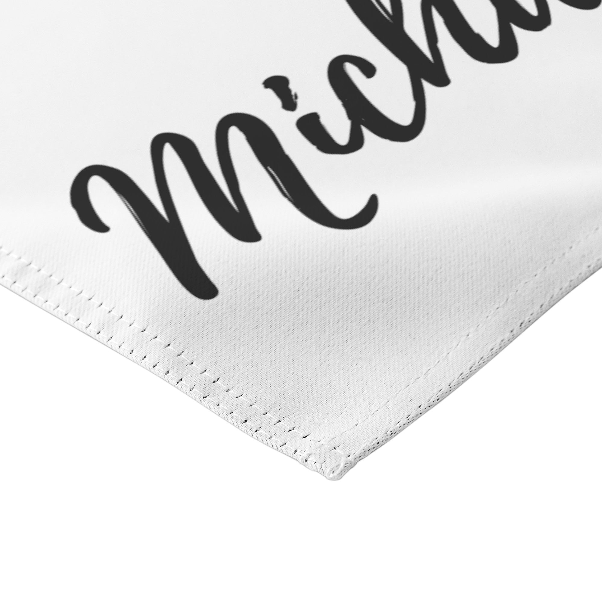 Personalized Floral Name Garden Flag