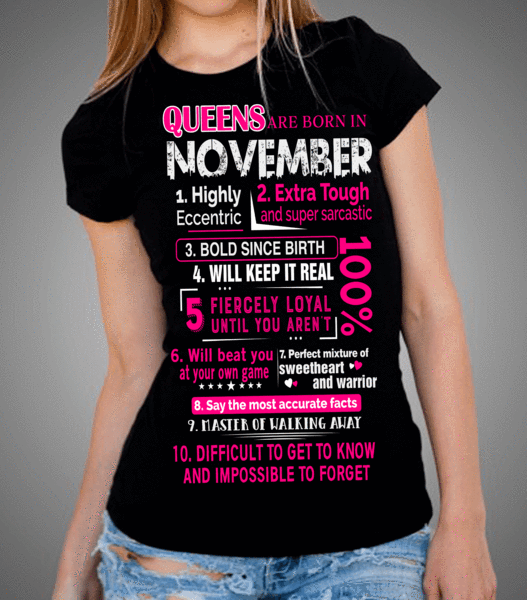 "November Pack Of 4 Shirts"
