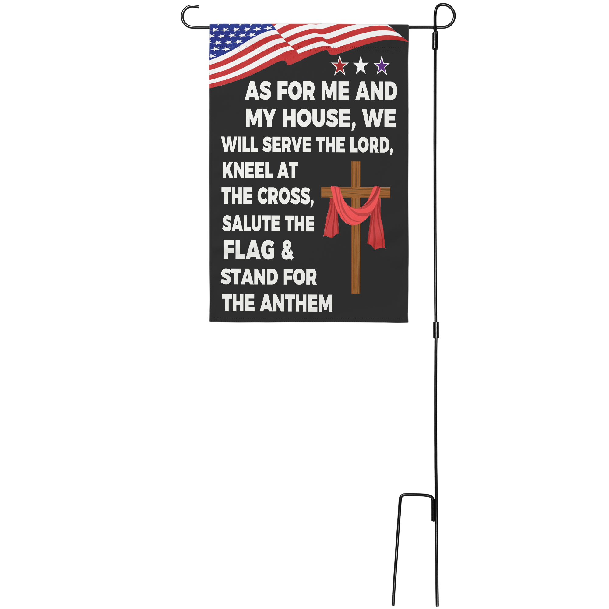 " The Cross Salute The Flag " Flag