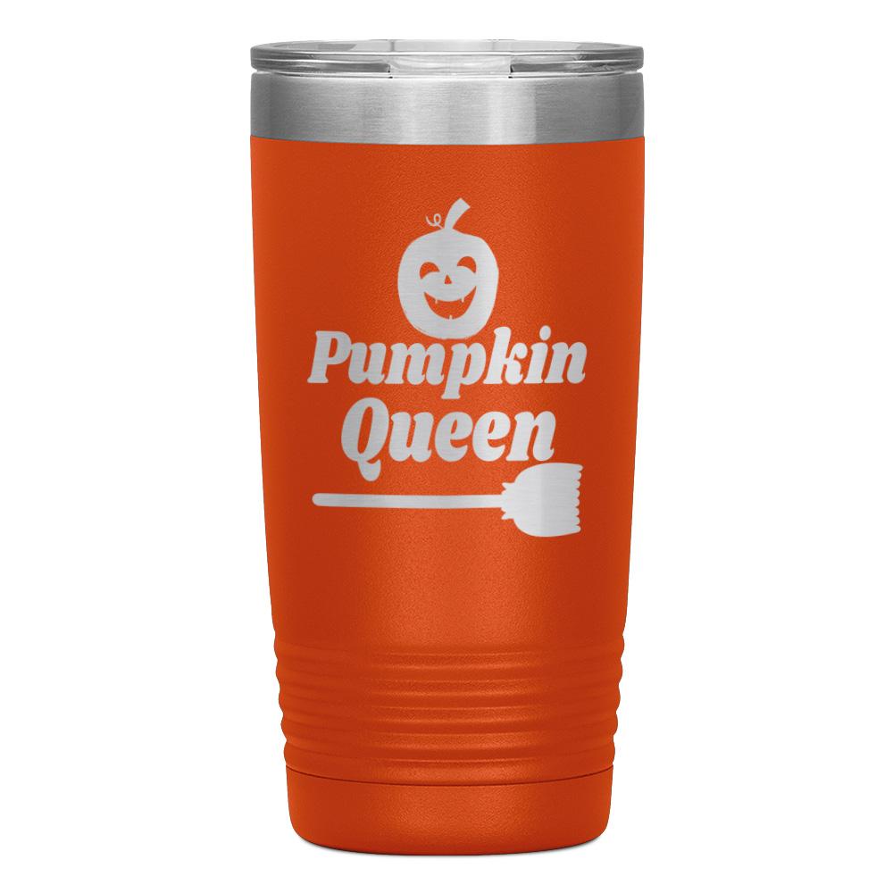 "PUMPKIN QUEEN" TUMBLER