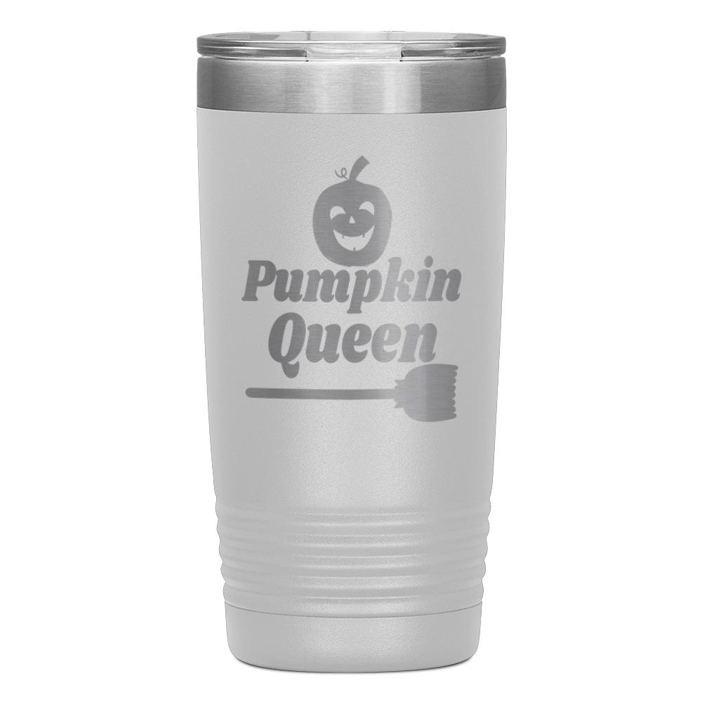 "PUMPKIN QUEEN" TUMBLER