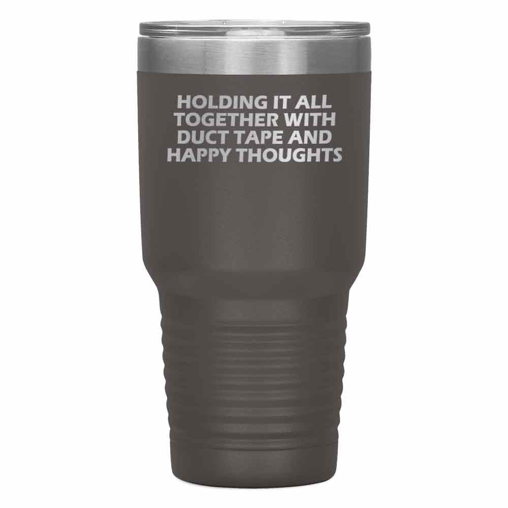 "HAPPY THOUGHTS" Tumbler