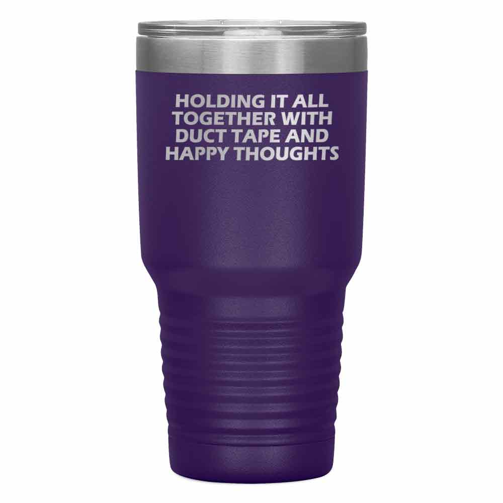 "HAPPY THOUGHTS" Tumbler